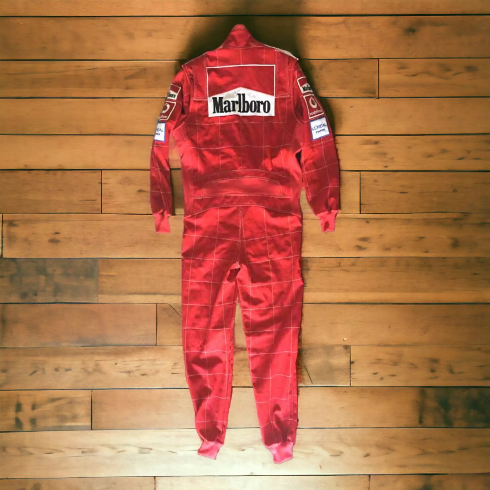 Traje de carreras bordado Michael Schumacher Ferrari F1 2004