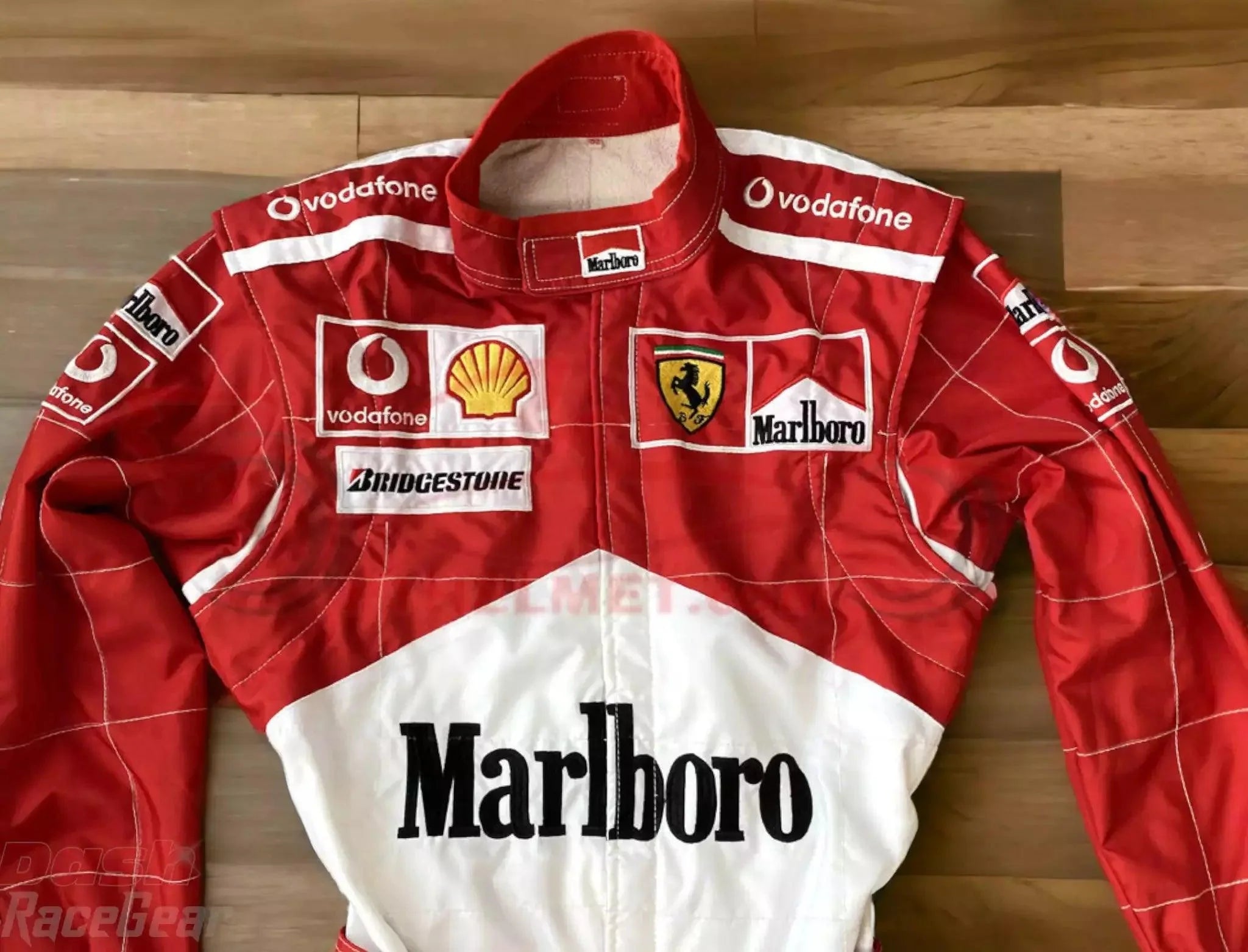 2006 Michael Schumacher Ferrari F1 Embroidered Racing suit - Dash Racegear 