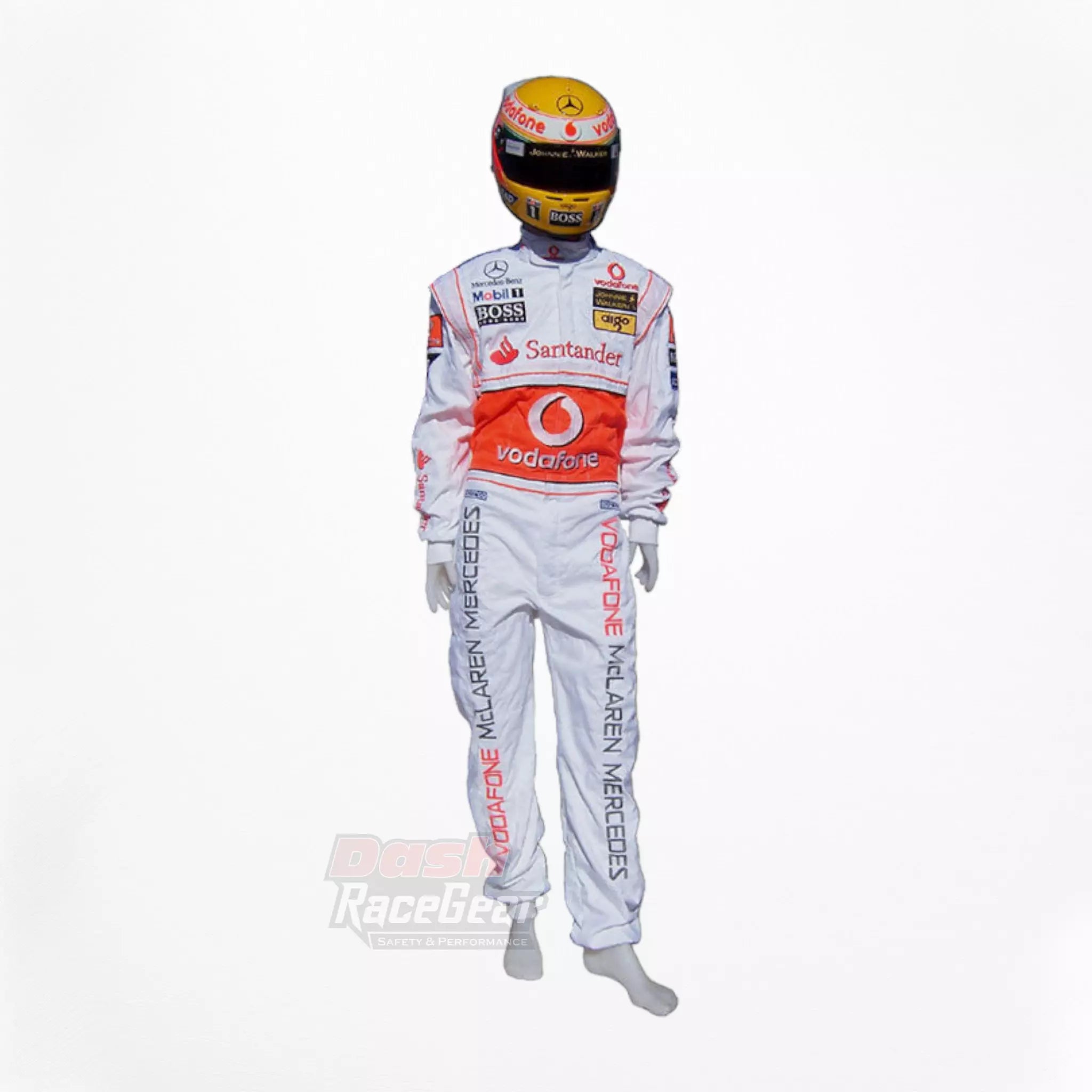 2007 Fernando Alonso McLaren F1 Embroidered Racing Suit