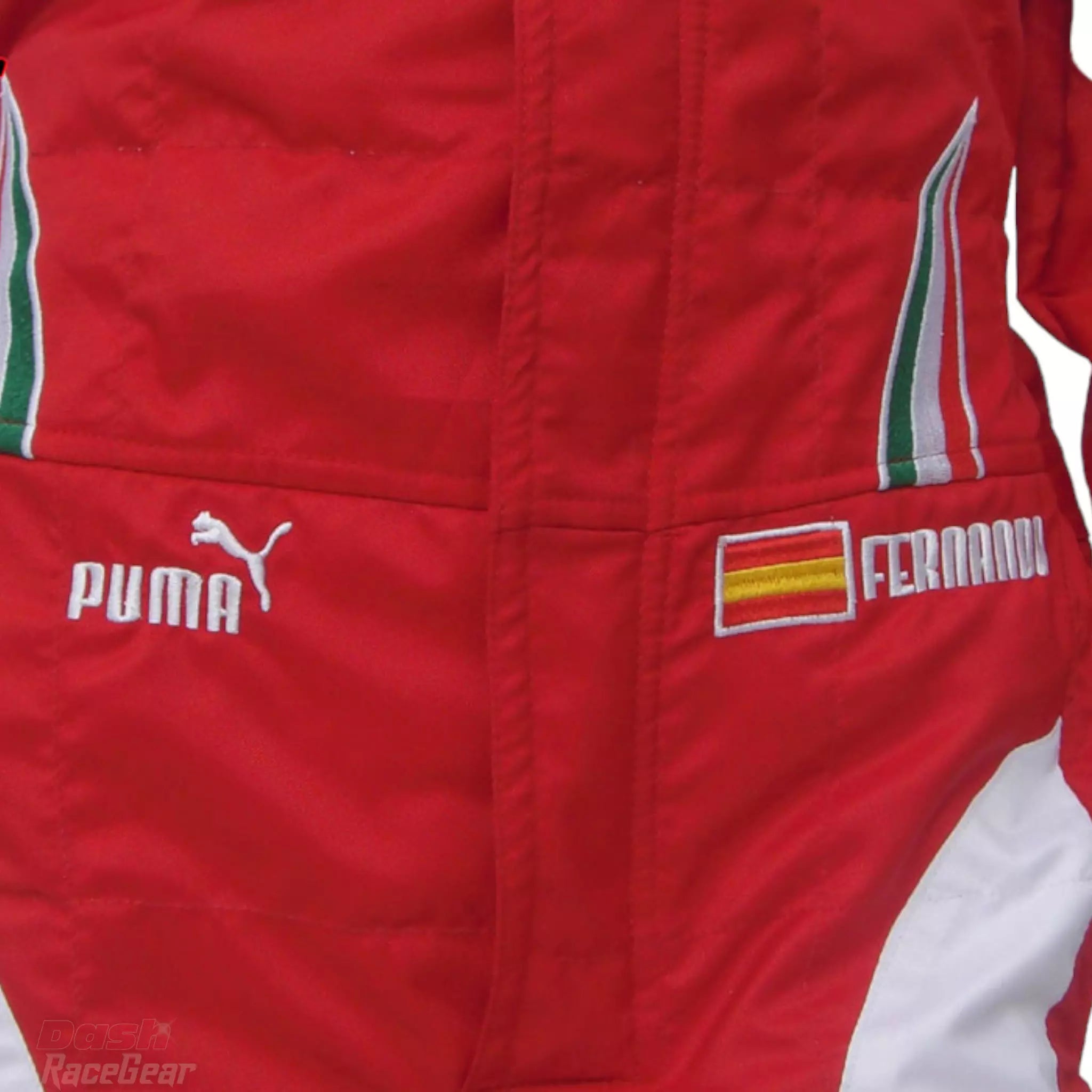 2010 Fernando Alonso Ferrari F1 Embroidered Racing Suit