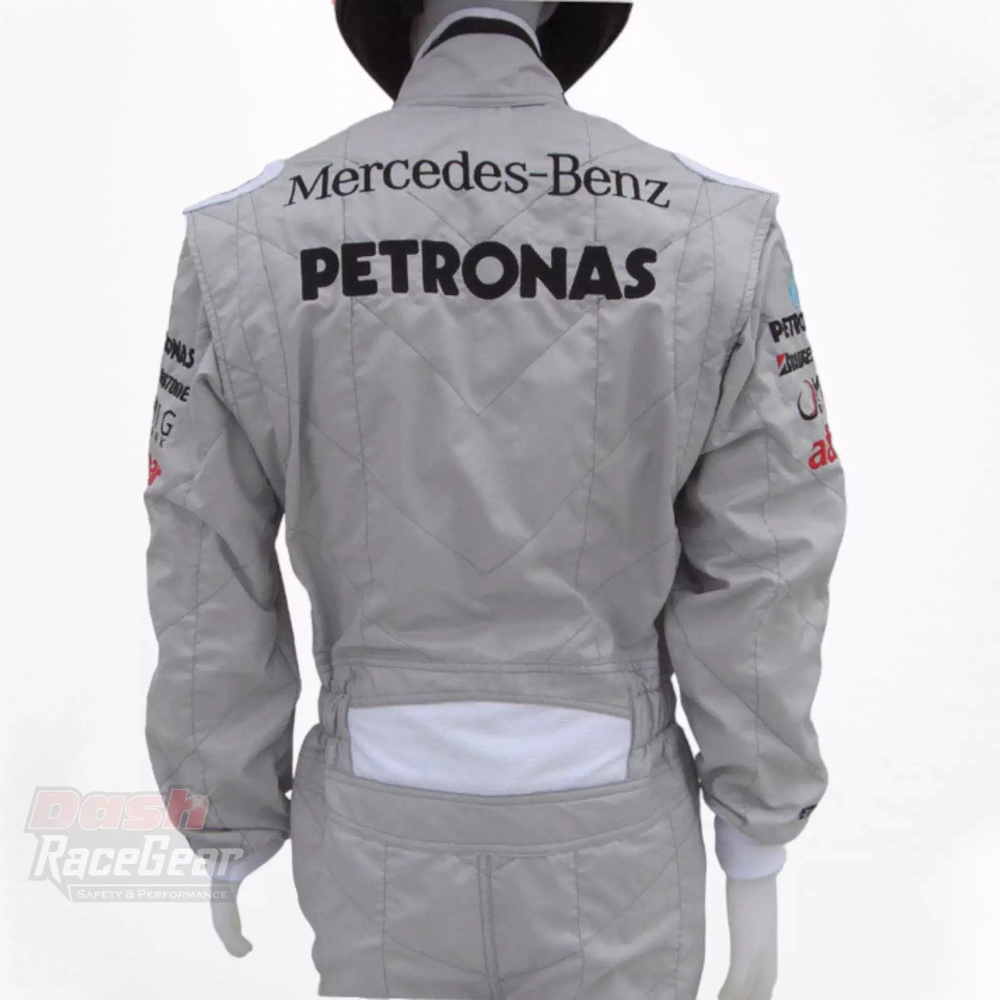 2010 Michael Schumacher Mercedes Benz F1 Embroiderd Racing Suit - Dash Racegear