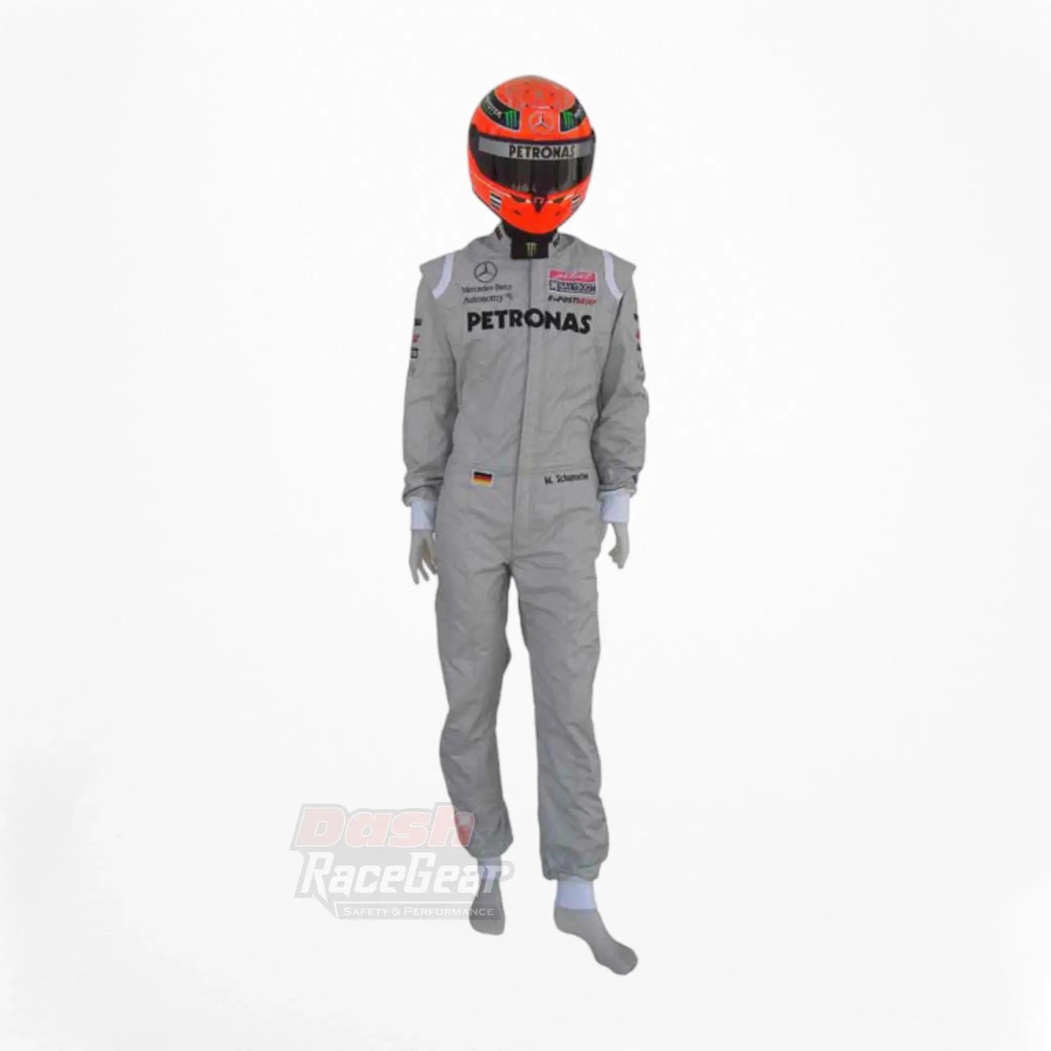 2011 Michael Schumacher Mercedes Benz F1 Embroidered Racing Suit - Dash Racegear