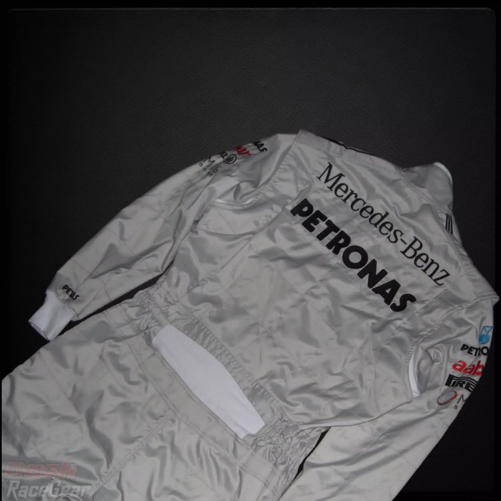 Traje de carrera bordado Michael Schumacher Mercedes Benz F1 2012