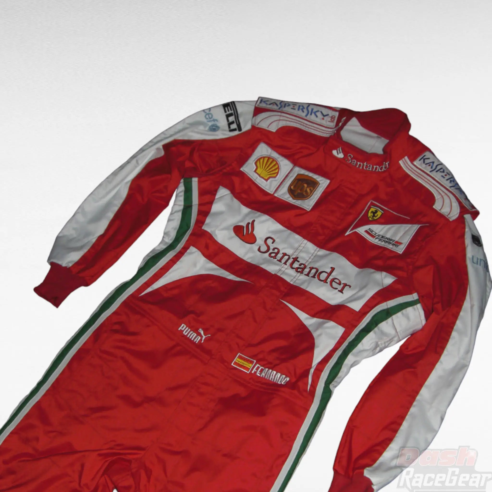 2013 Fernando Alonso Ferrari F1 Embroidered Racing Suit