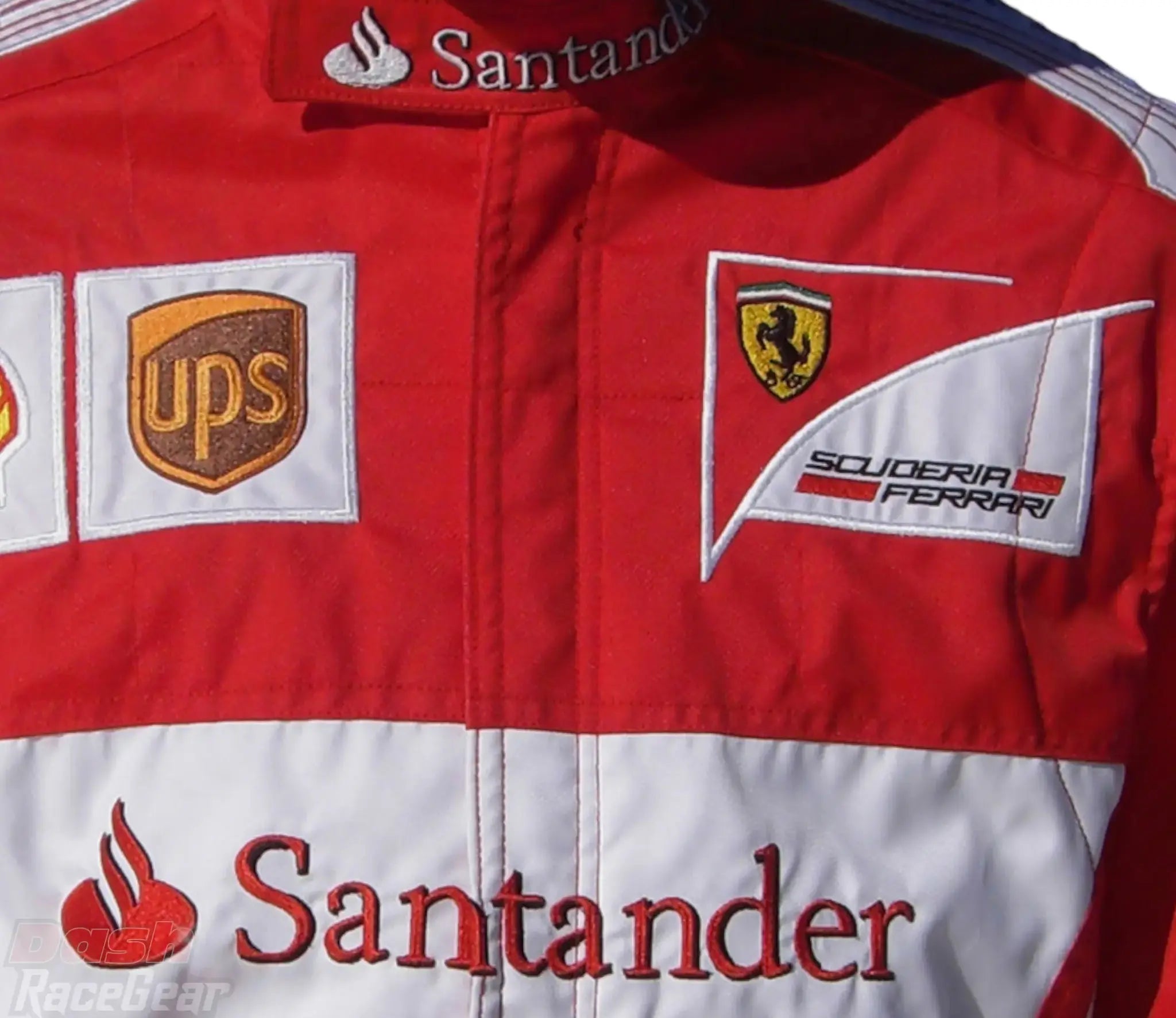 2013 Fernando Alonso Ferrari F1 Embroidered Racing Suit