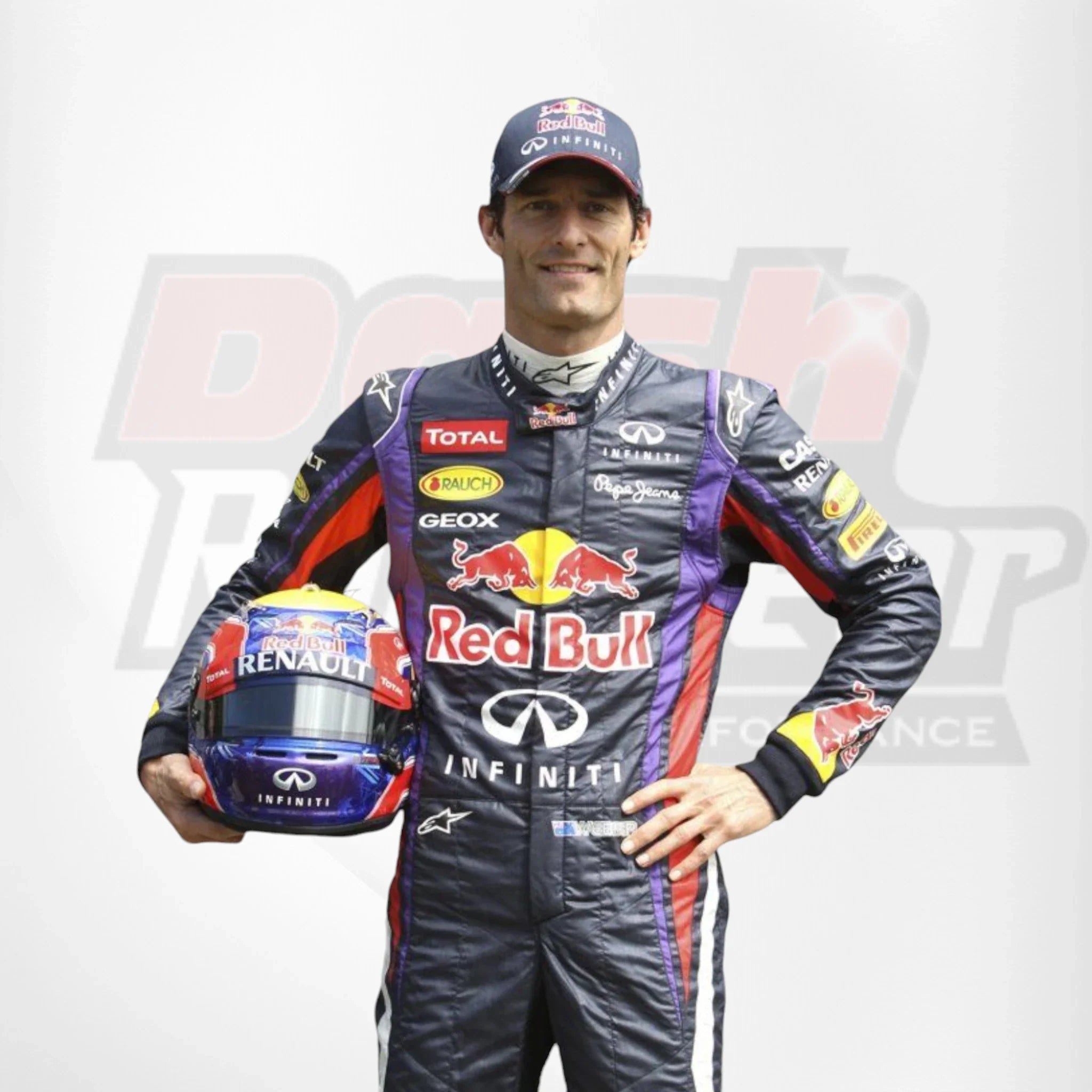 2013 Mark Webber F1 Team Race Suit