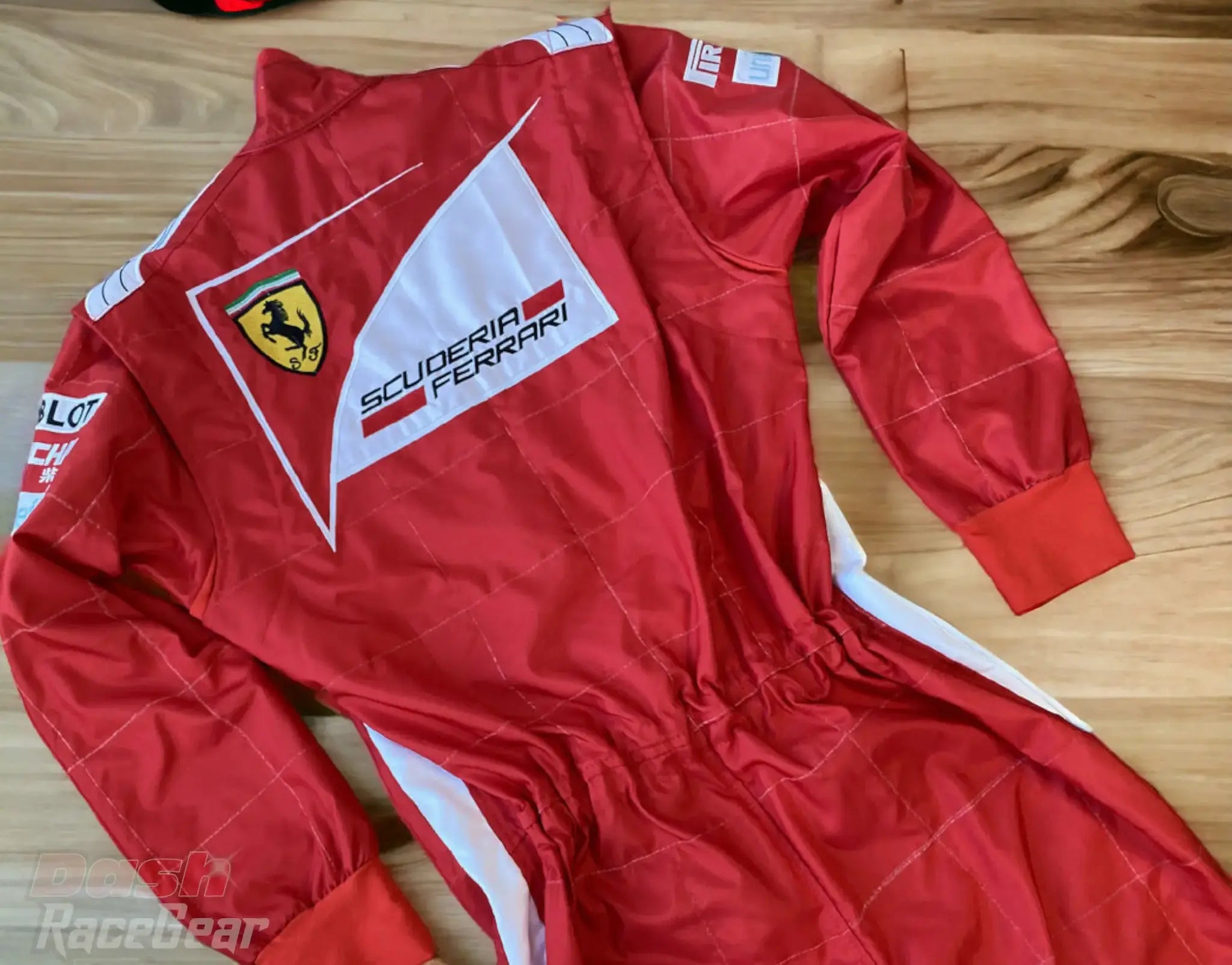 2014 Fernando Alonso Ferrari F1 Embroidered Racing Suit