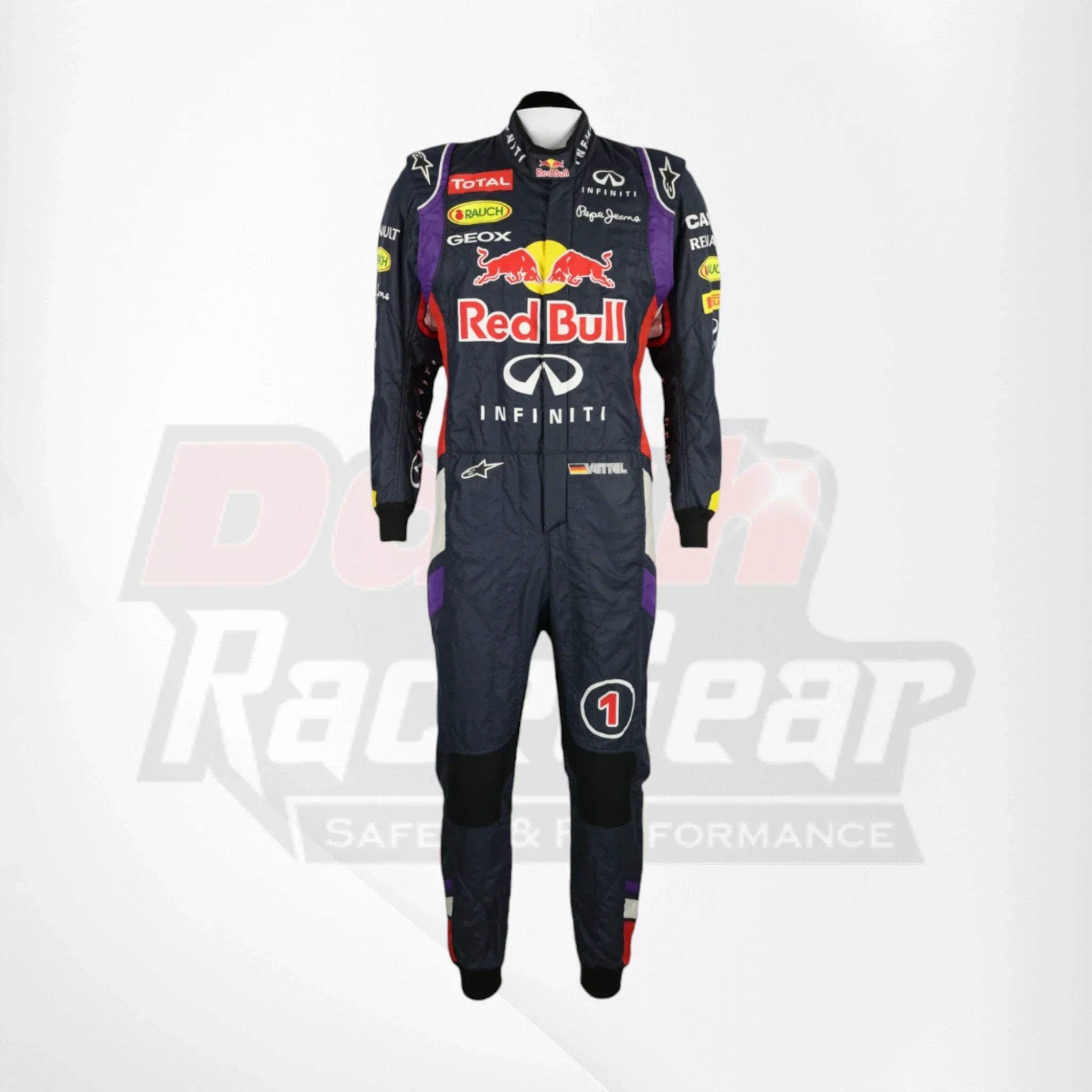 2014 Sebastian Vettel F1 Team Race Suit