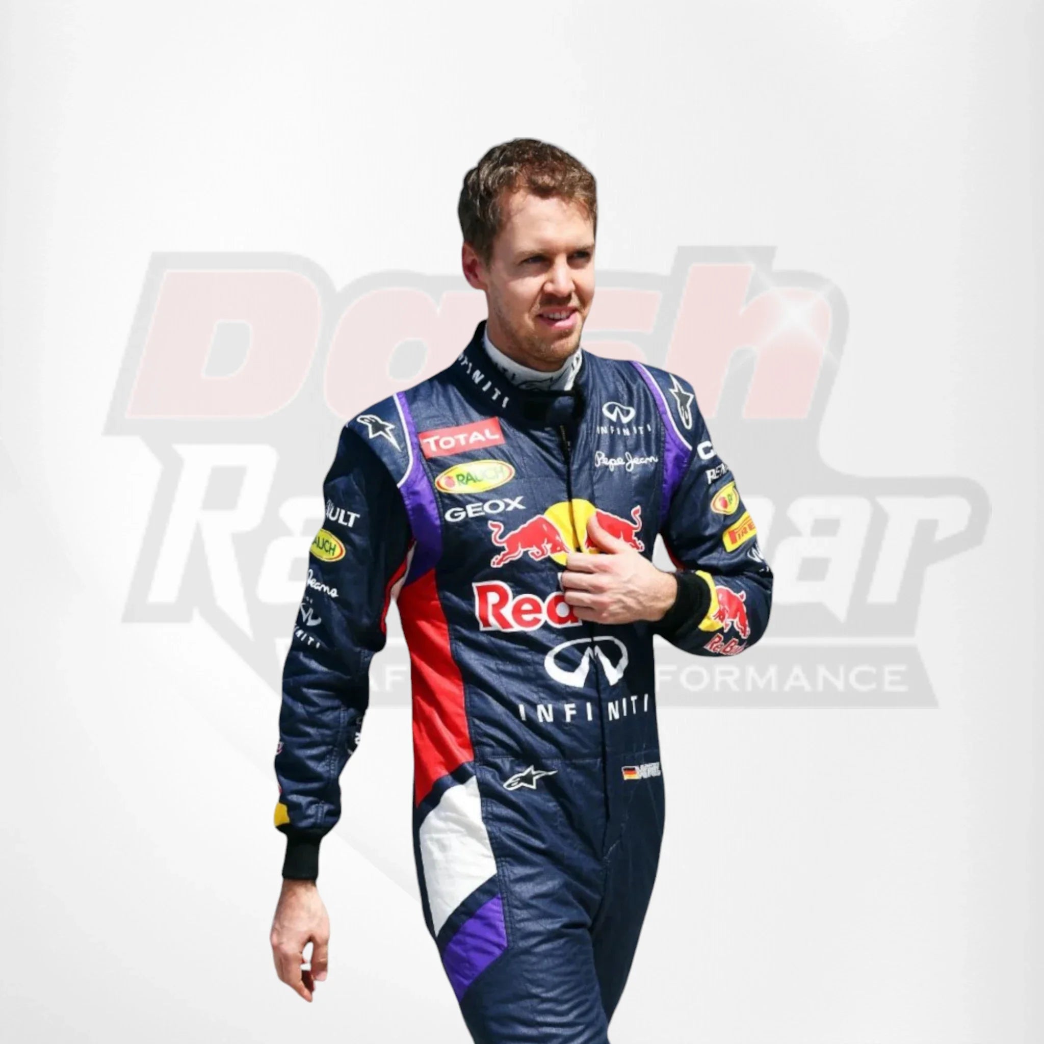 2014 Sebastian Vettel F1 Team Race Suit