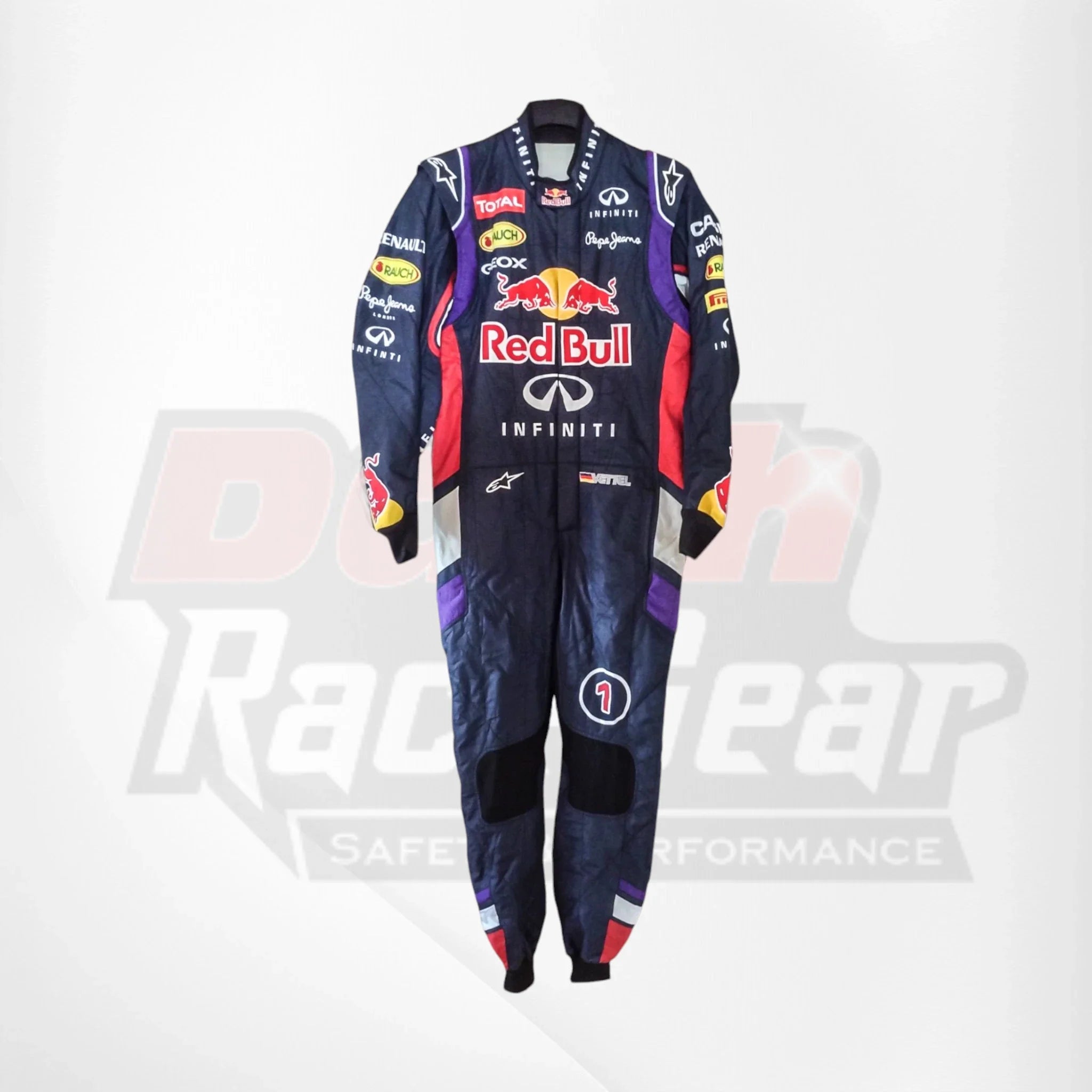 2014 Sebastian Vettel F1 Team Race Suit