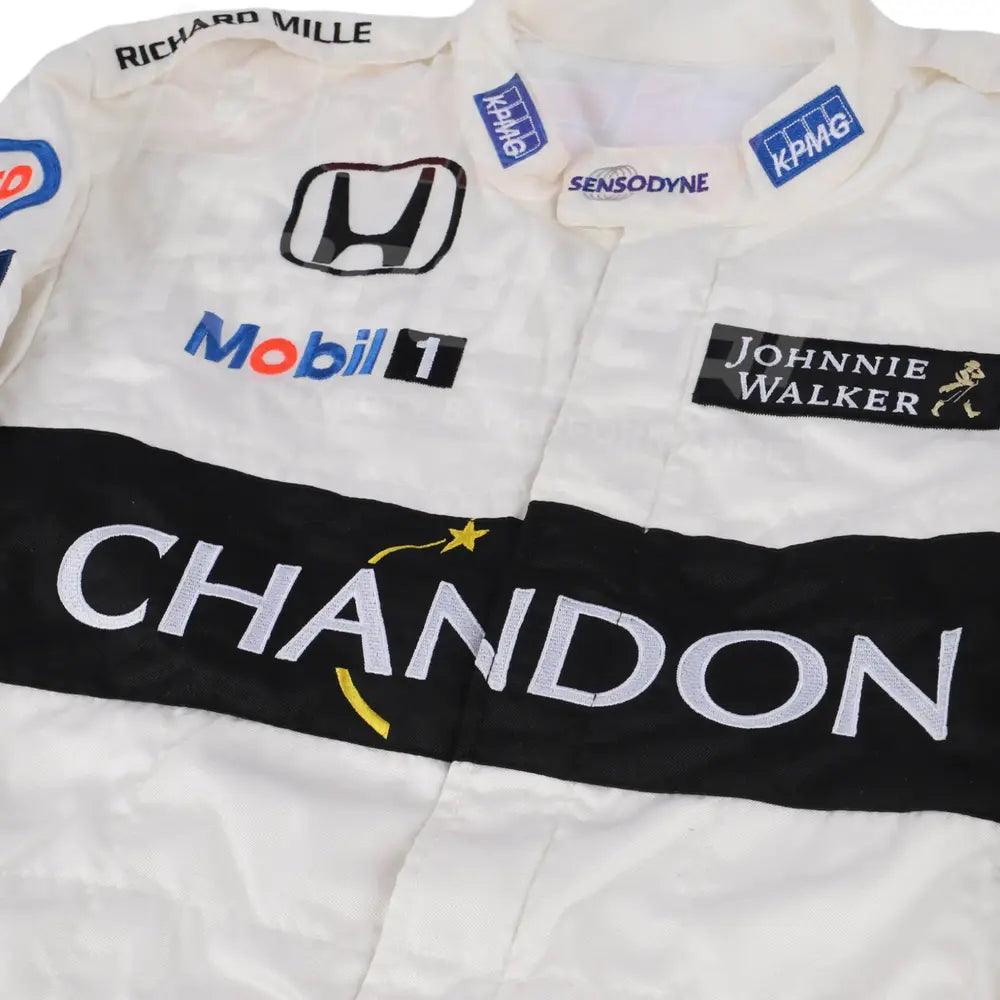 2016 Fernando Alonso McLaren F1 Team Race Suit KIDS