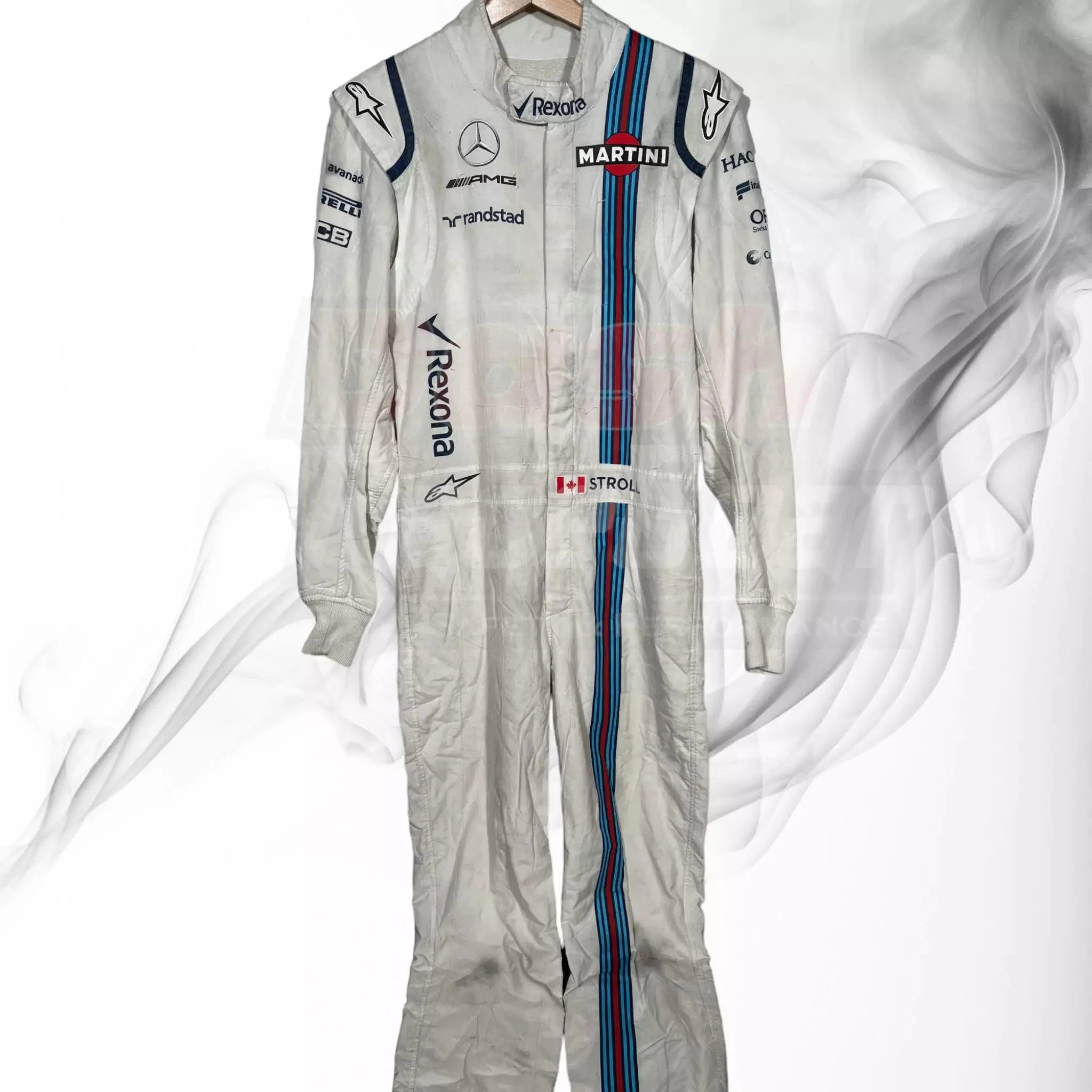 2017 Lance Stroll Martini F1 Race Suit - Dash Racegear