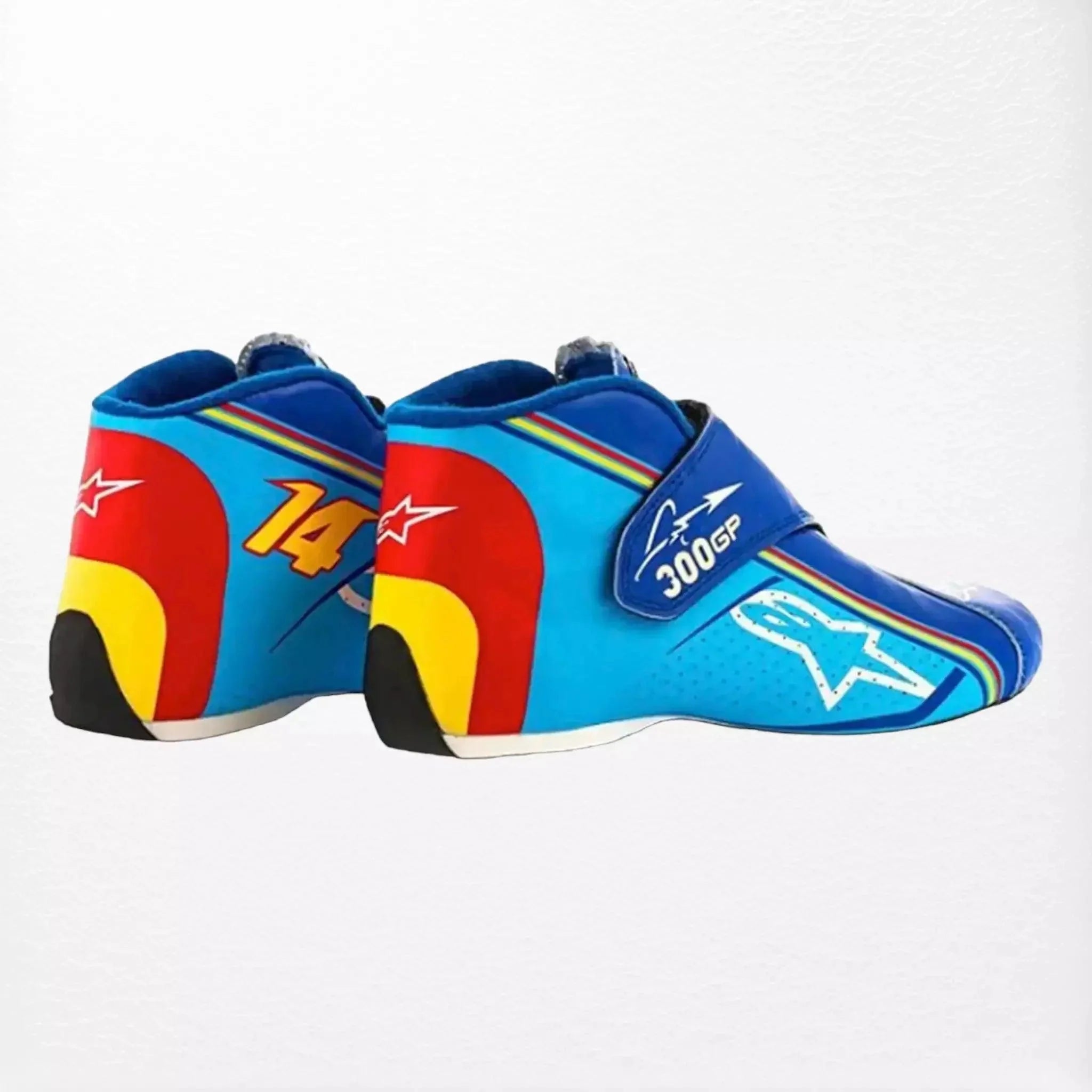 2018 Fernando Alonso 300GP Racing shoes | F1 Round 7 - Dash Racegear 