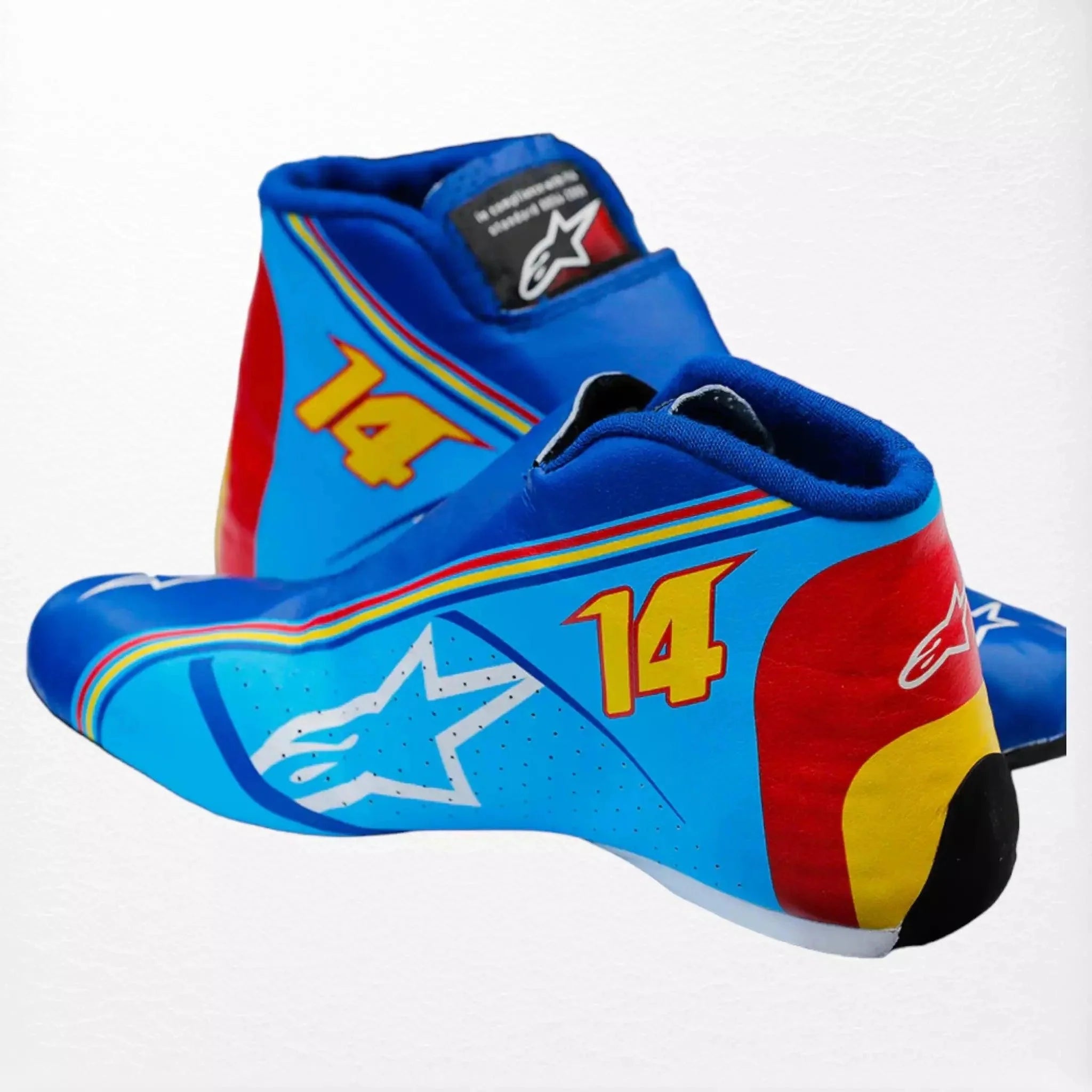 2018 Fernando Alonso 300GP Racing shoes | F1 Round 7 - Dash Racegear 