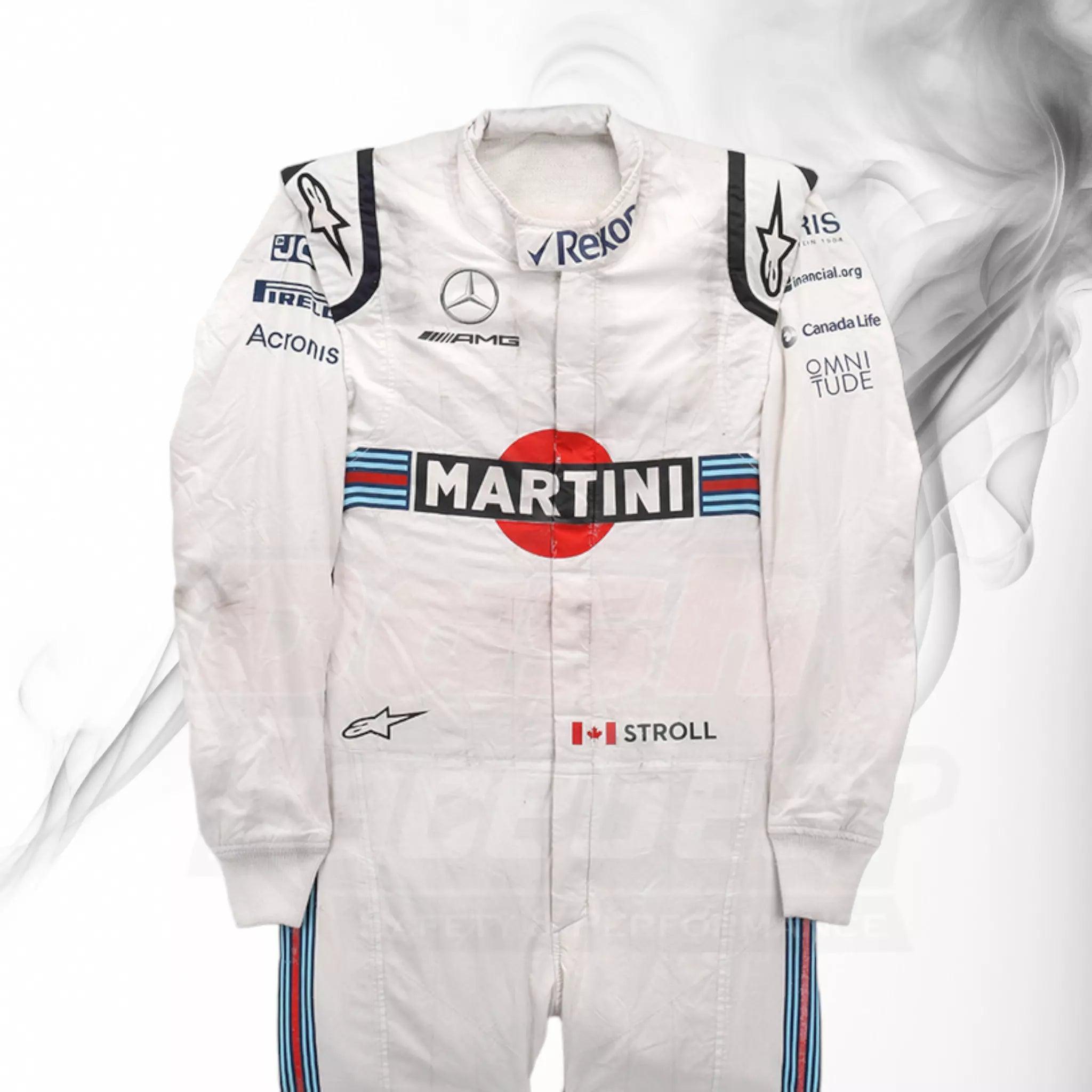 2018 Lance Stroll Williams Martini F1 Race Suit KIDS