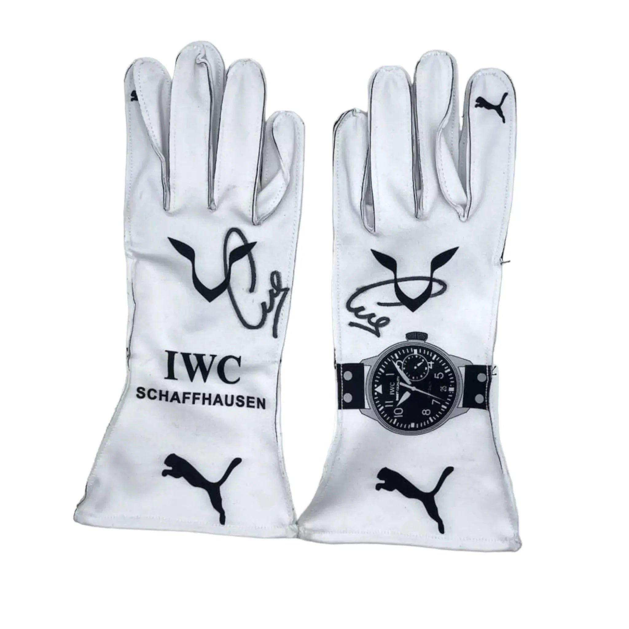 2018 Lewis Hamilton Mercedes F1 Replica Race Gloves - Dash Racegear 