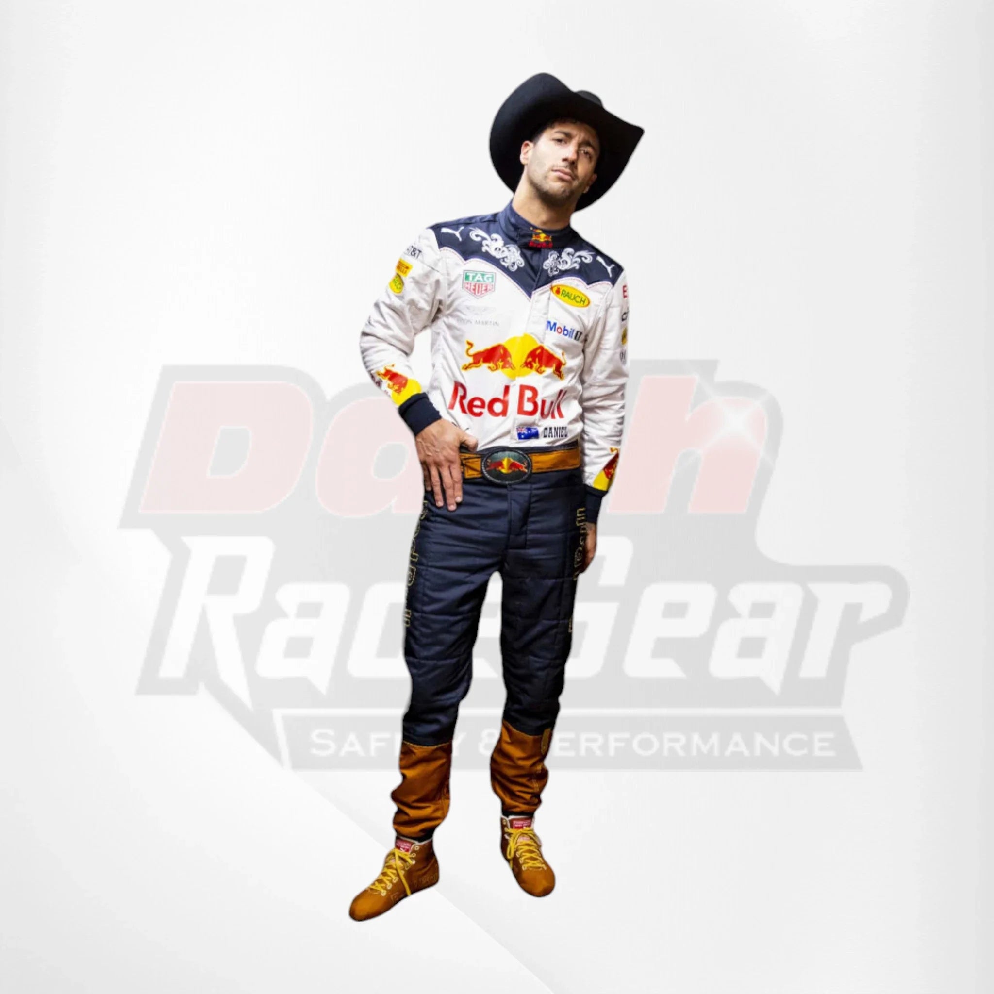 2018 Max Verstappen Daniel Ricciardo F1 Team Race suit - Austin Special Edition