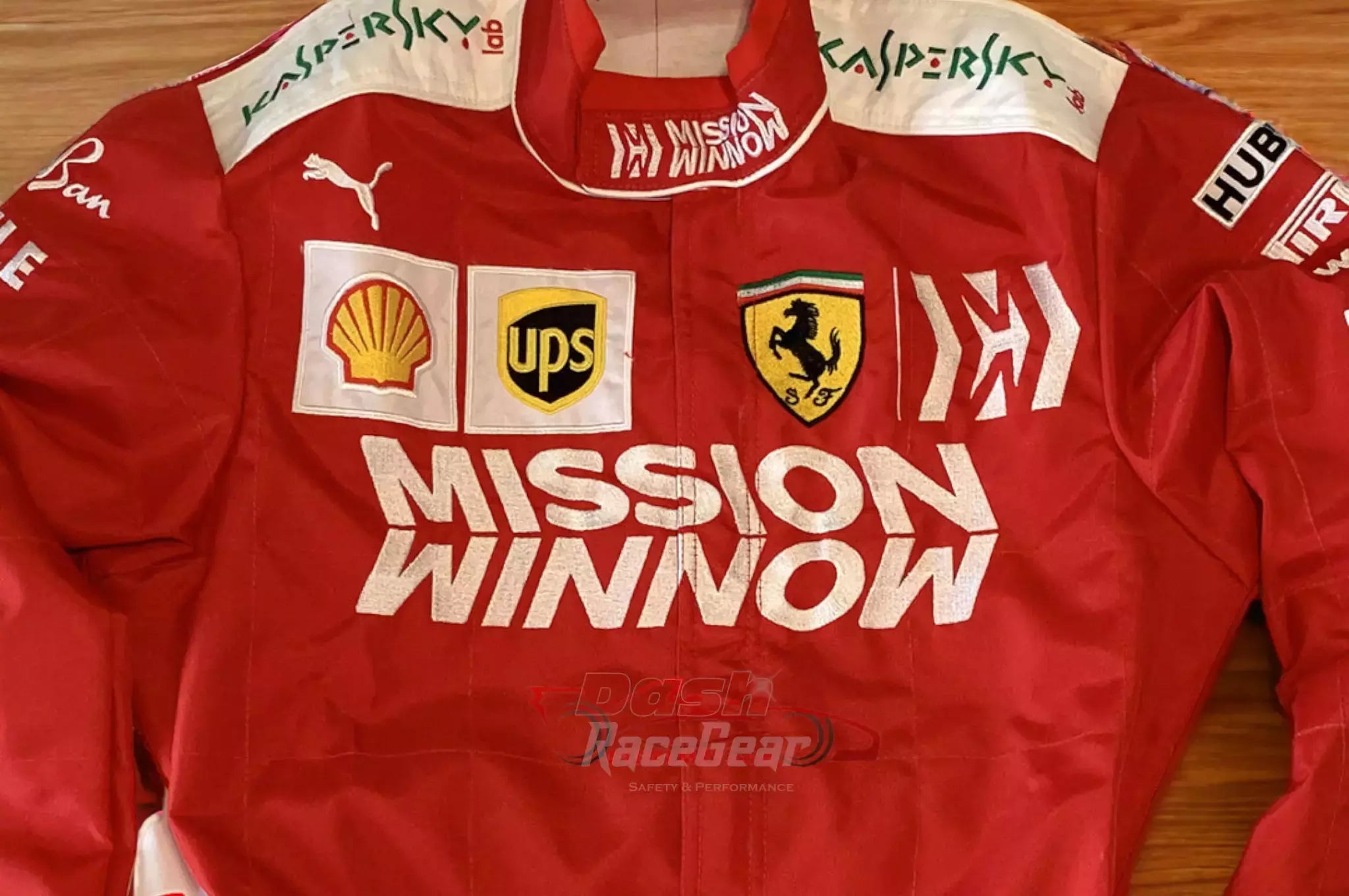 2019 Charles Leclerc Ferrari Mission Winnow F1 Embroidered Racing Suit