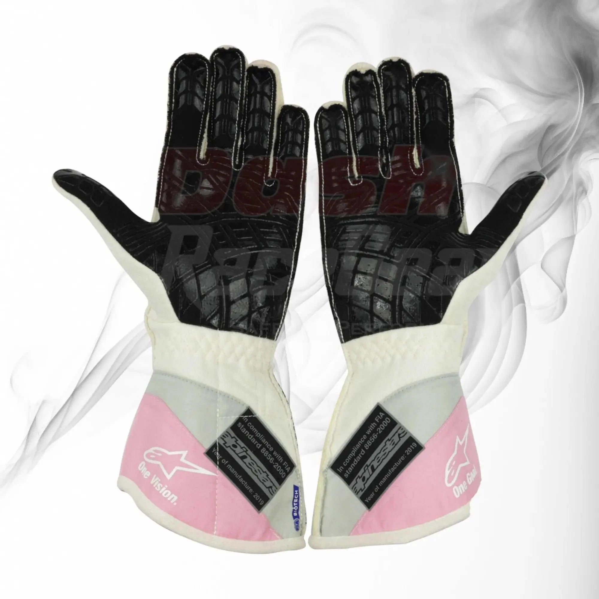 2019 Lance Stroll BWT Race Spec Racing Point F1 Gloves - Dash Racegear