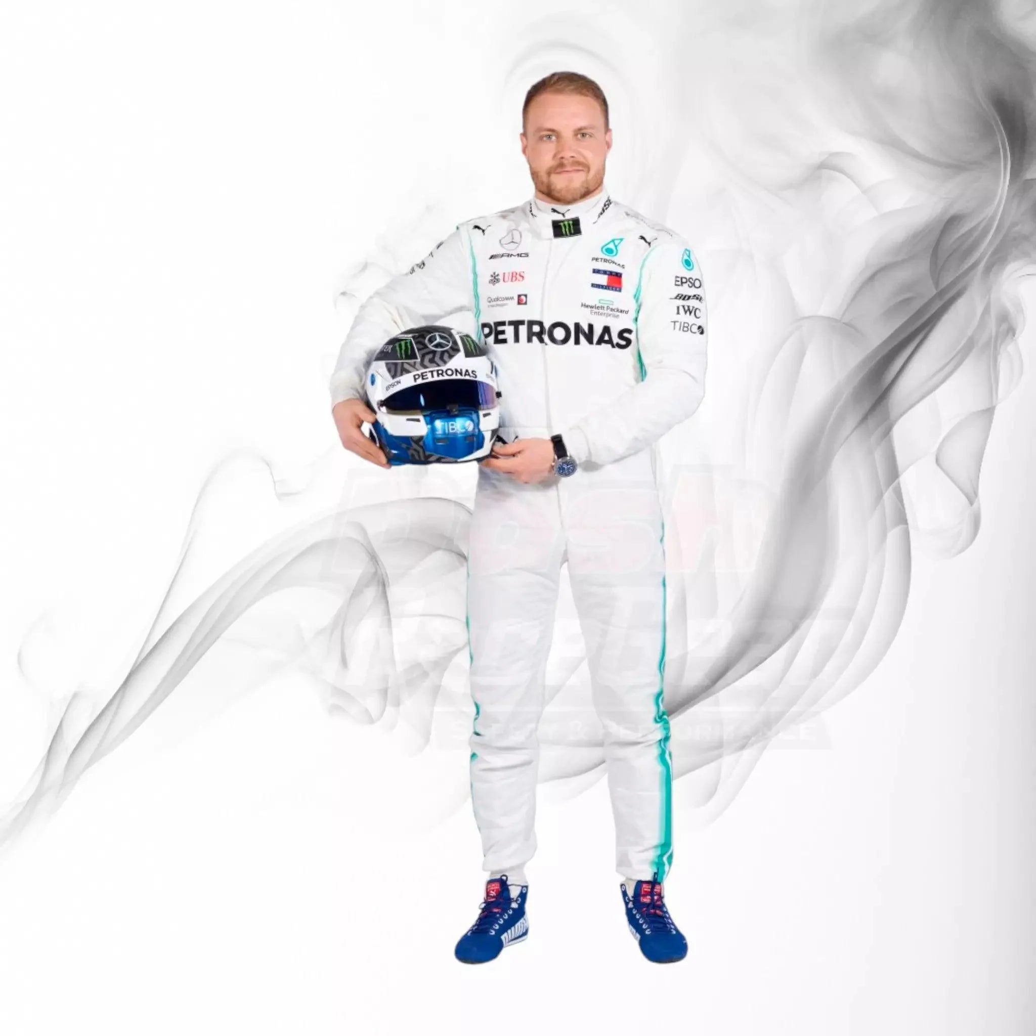 2019 Valtteri Bottas Mercedes AMG F1 Race Suit - Dash Racegear