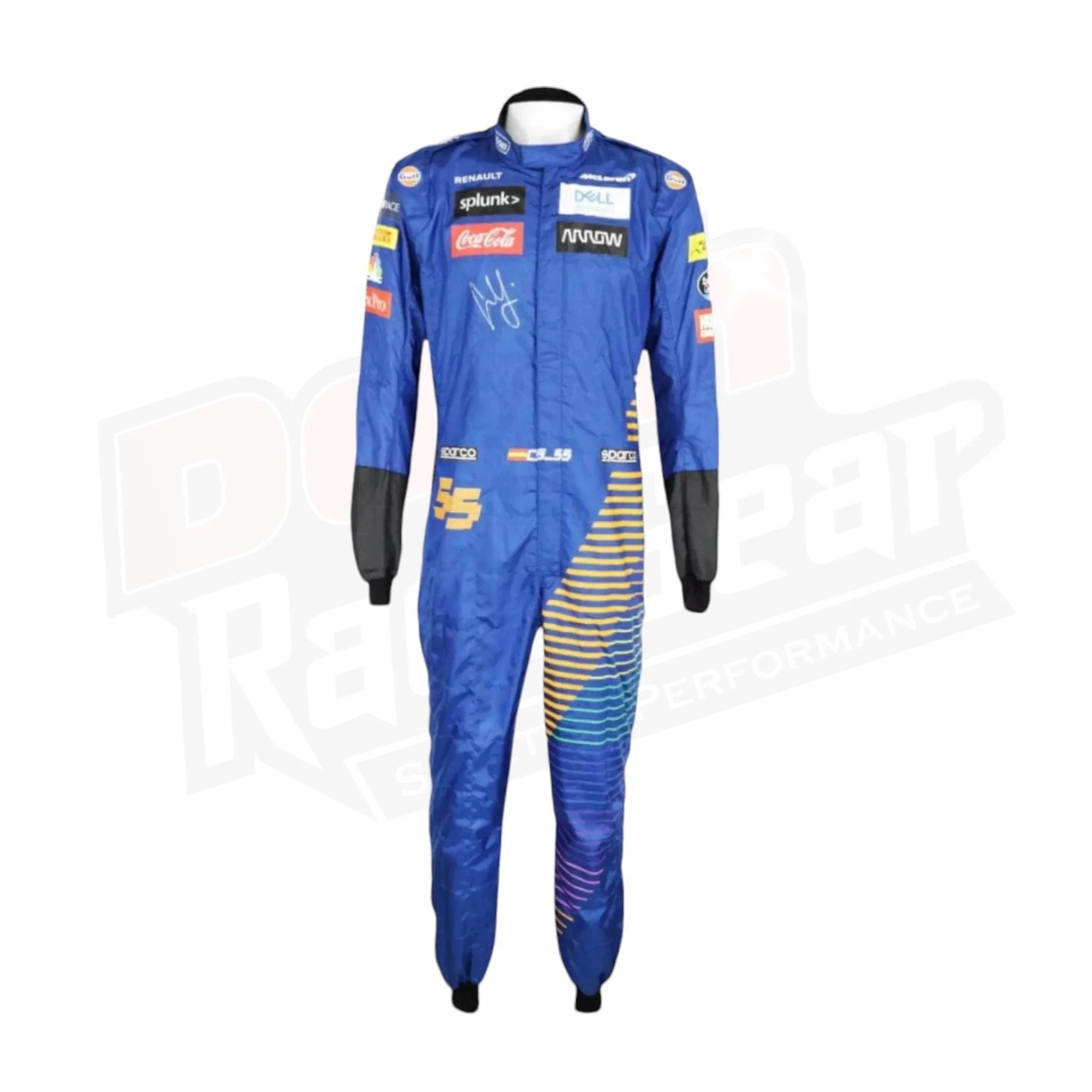 2020 Carlos Sainz McLaren Formula 1 Racing Suit KIDS