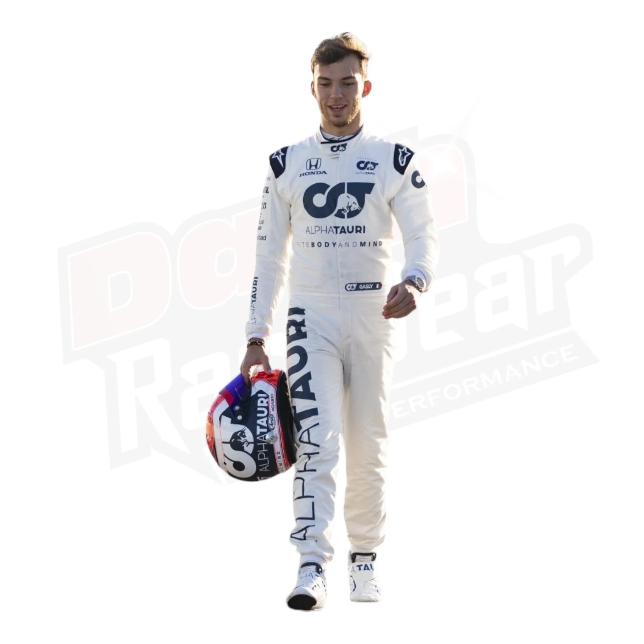 2020 Pierre Gasly Alpha Tauri Race Suit - Abu Dhabi GP