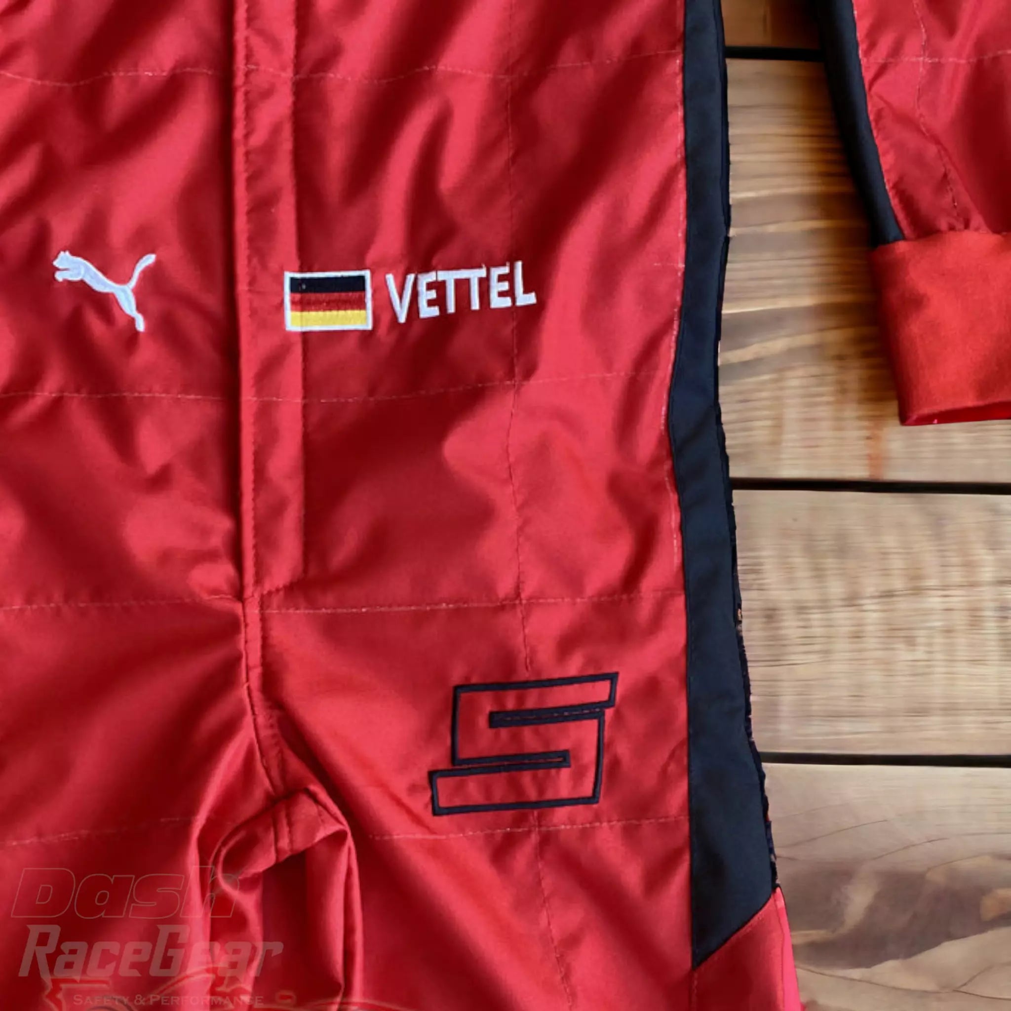 2020 Sebastian Vettel Ferrari Mission Winnow F1 Embroidered Racing suit