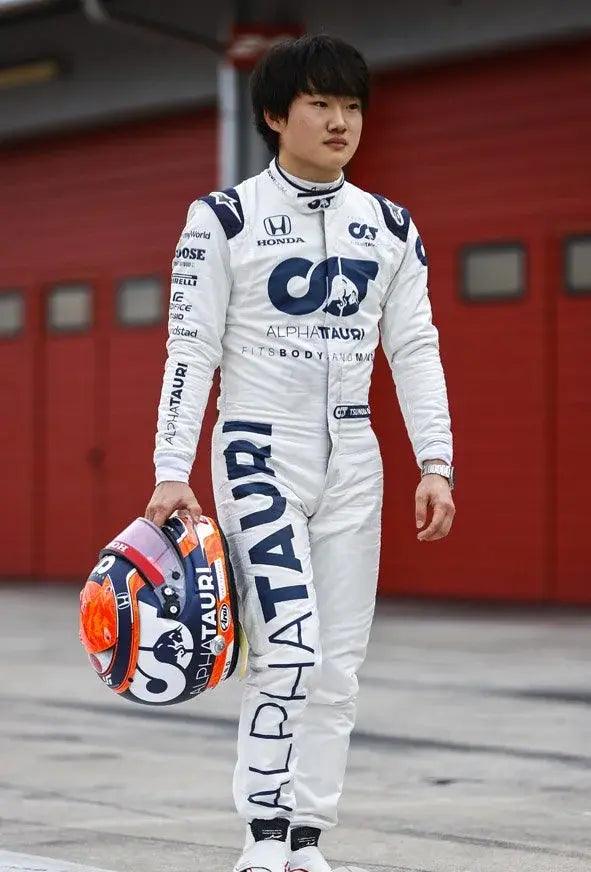 2020 Yuki Tsunoda AlphaTauri F1 Race Suit - Dash Racegear