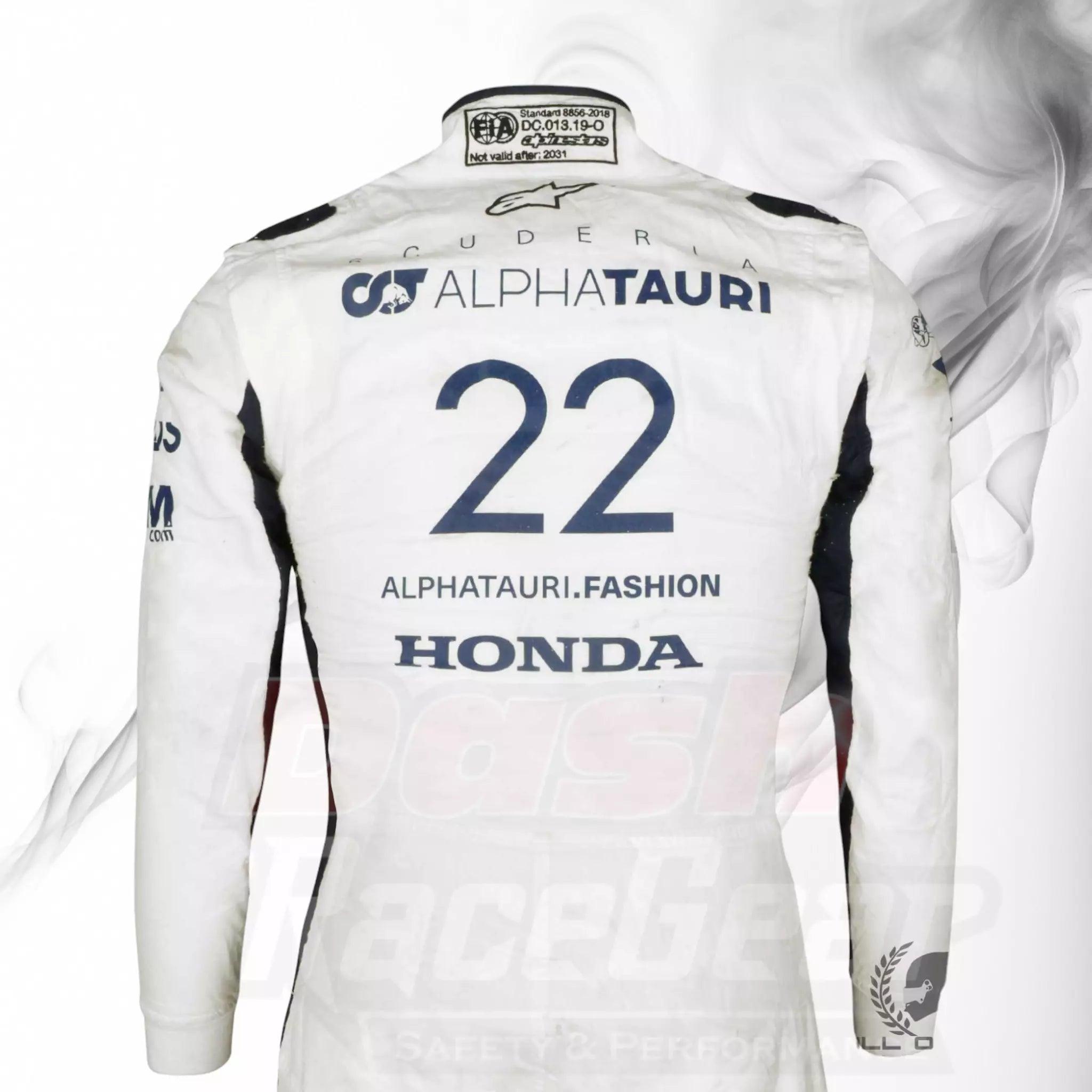 2021 Yuki Tsunoda Rookie Season AlphaTauri F1 Suit KIDS