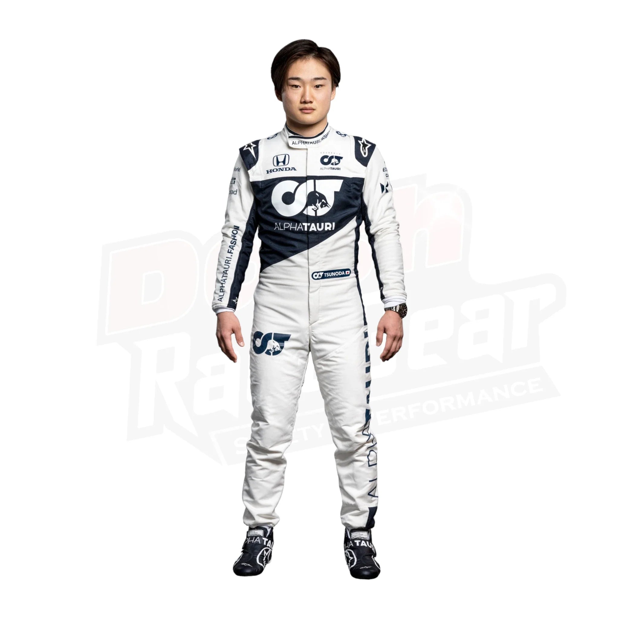 2021 Yuki Tsunoda Rookie Season AlphaTauri F1 Suit