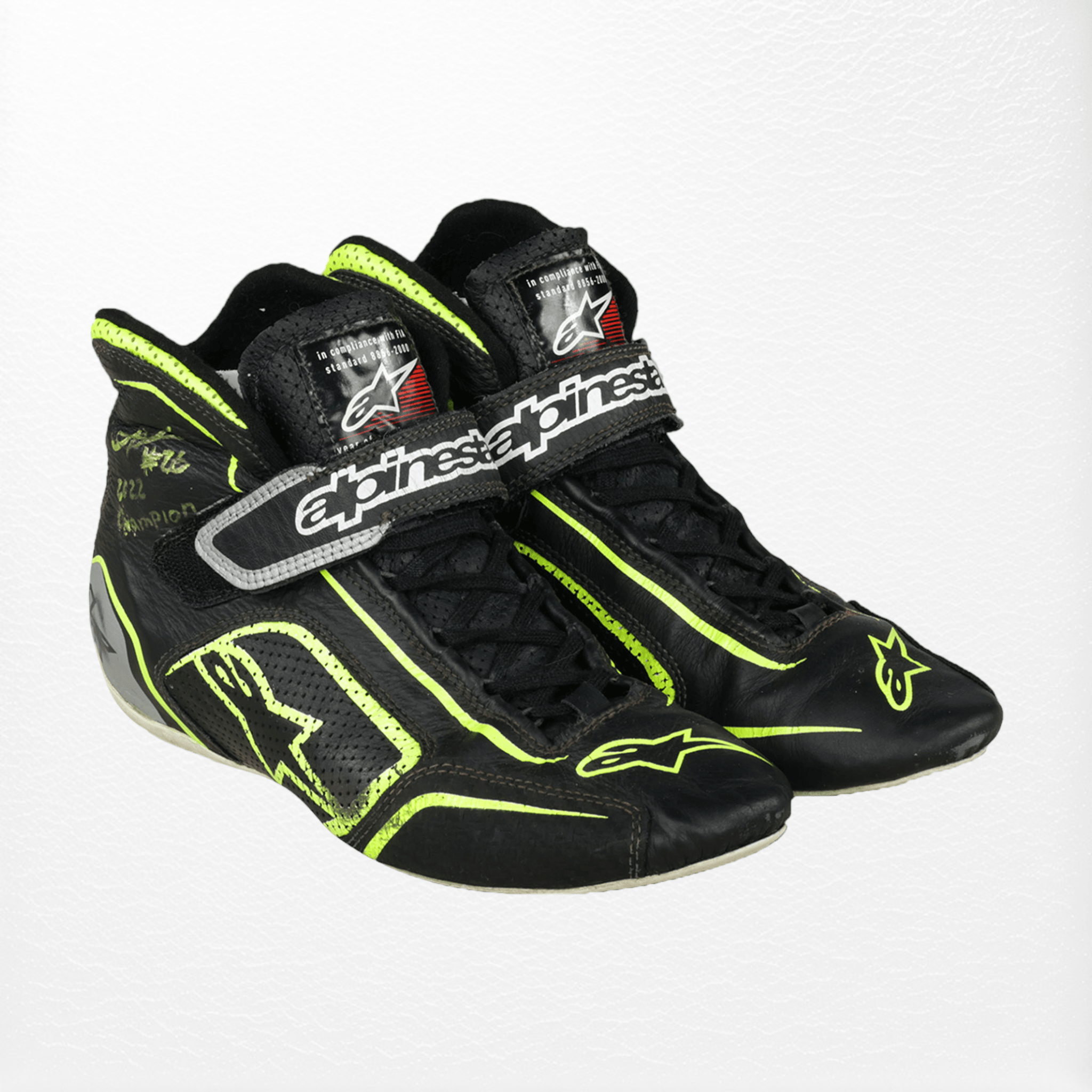 2022 Linus Lunqvist Championship HMD Indy Light Boots - Dash Racegear 