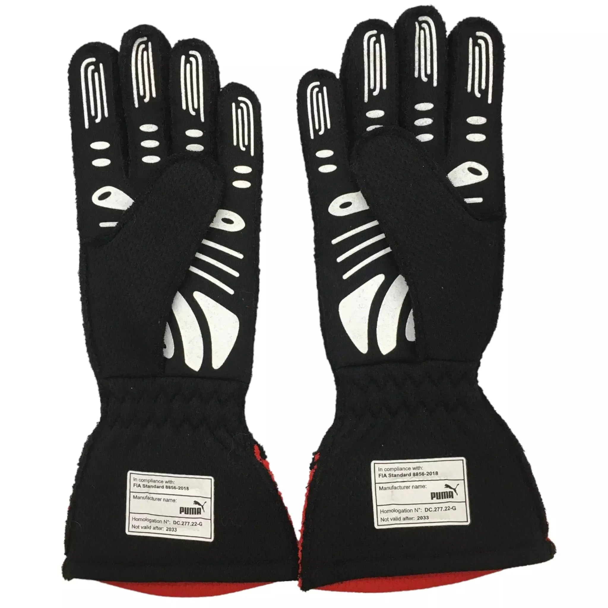 2023 Carlos Sainz Ferrari F1 Race Gloves - Dash Racegear 