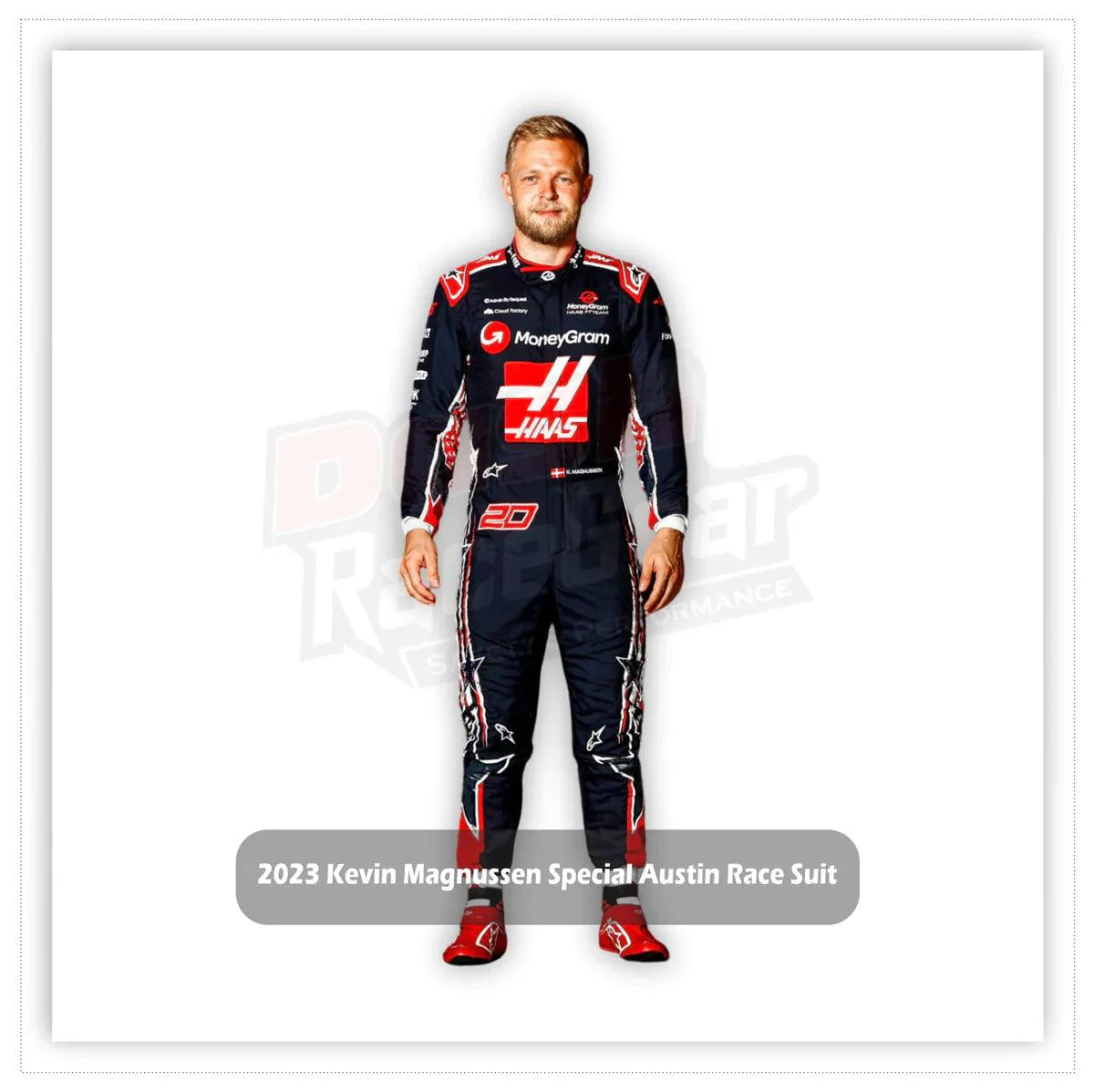 2023 Kevin Magnussen Special Austin Race Suit - United States Grand Prix - Dash Racegear