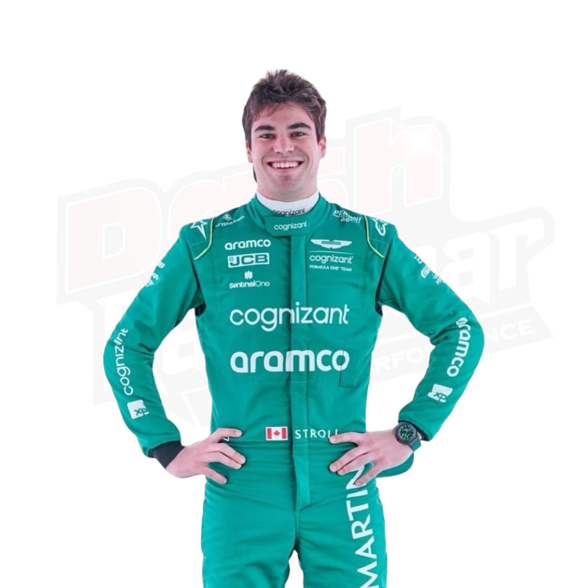 2023 LANCE STROLL ASTON MARTIN F1 RACE SUIT