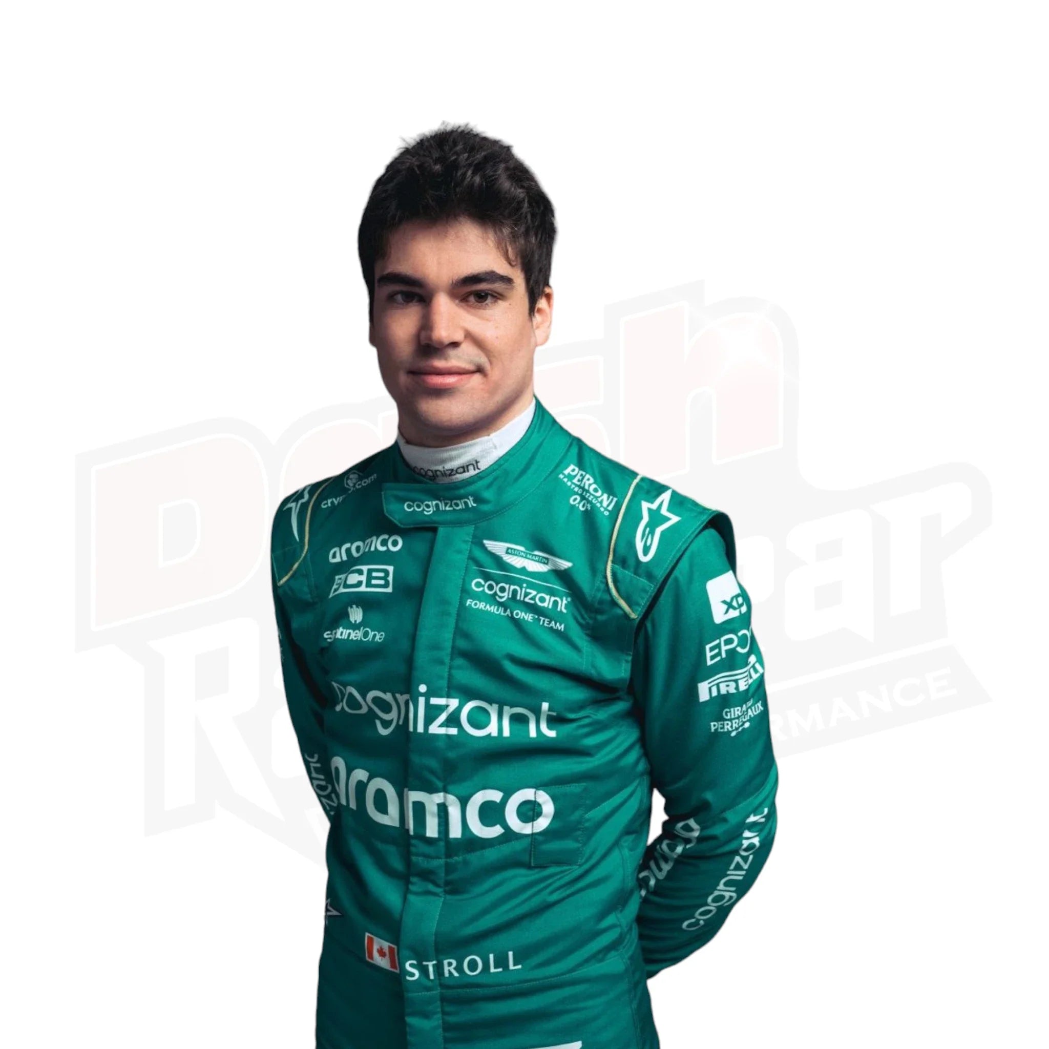 2023 Lance Stroll Aston Martin F1 Race Suit - Sao Paulo GP