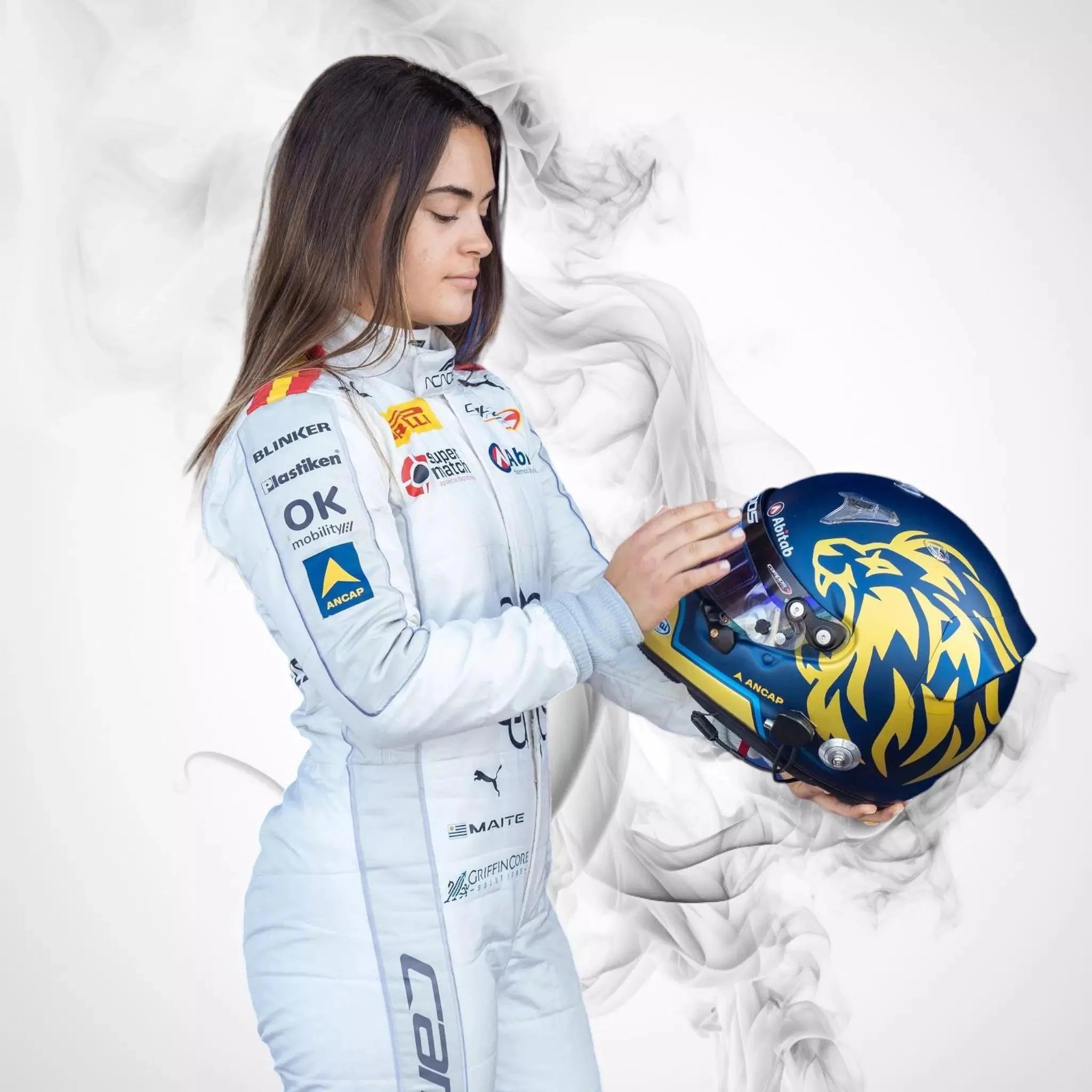 2023 Maite Cáceres Race Suit Mercantile Campos Racing - Dash Racegear