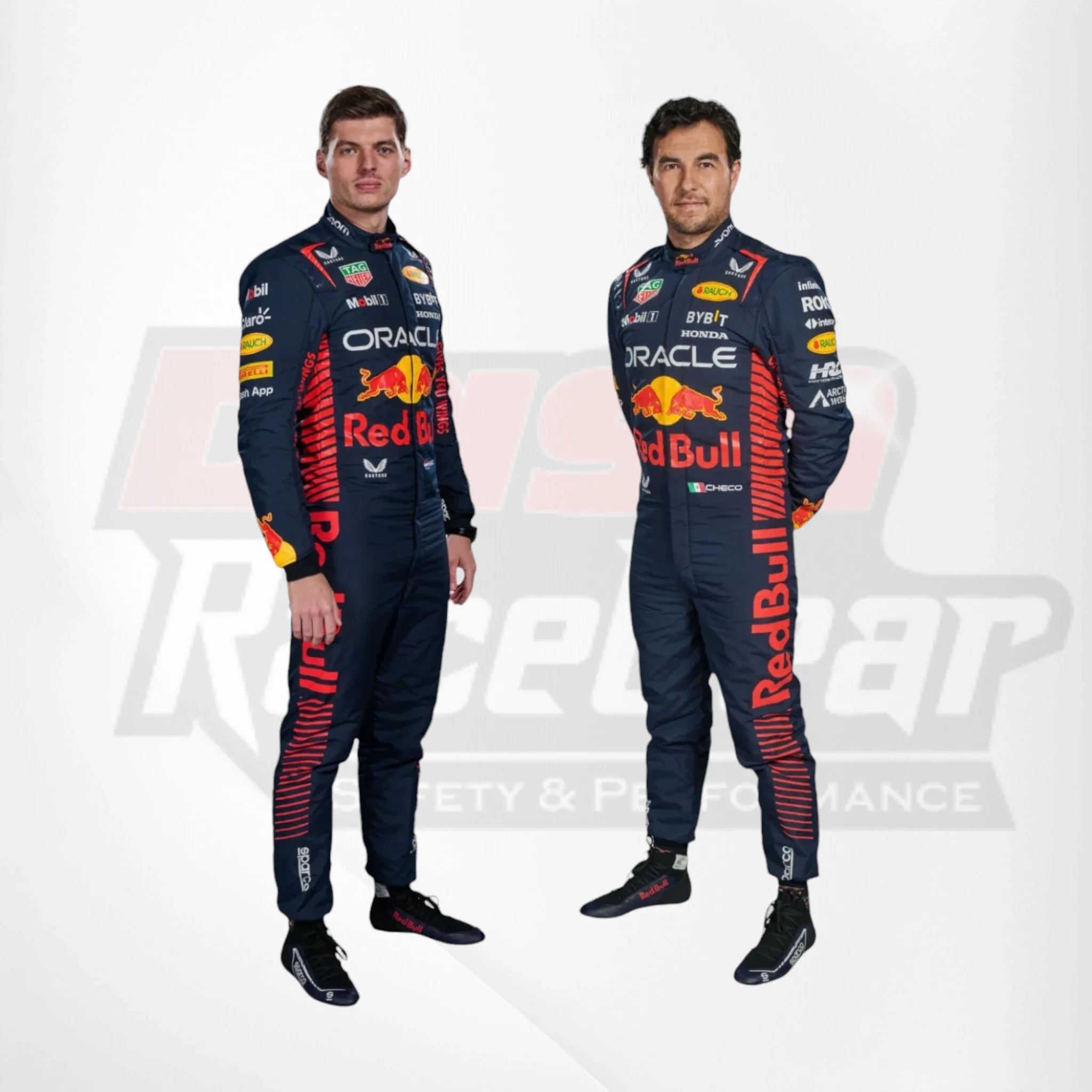 2023 Max Verstappen Sergio Pérez F1 Team Race Suit