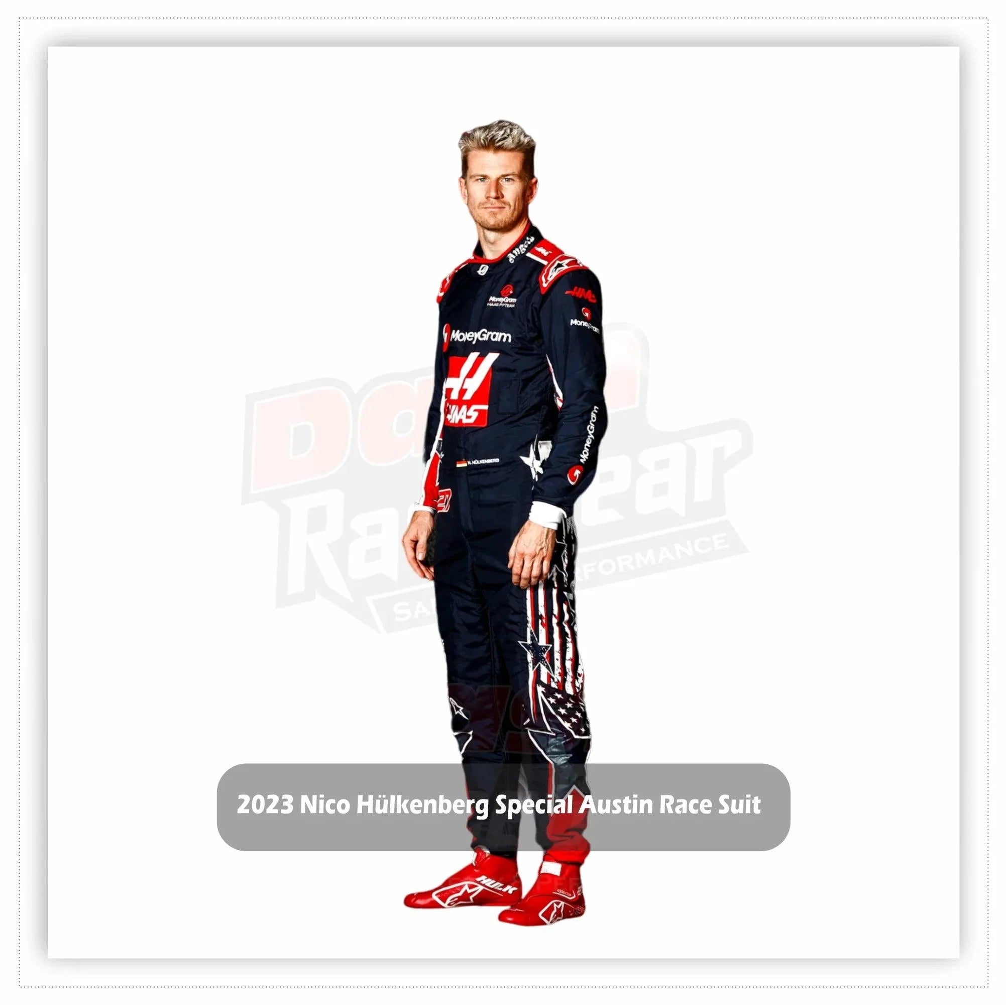 2023 Nico Hülkenberg Special Austin Race Suit - United States Grand Prix - Dash Racegear