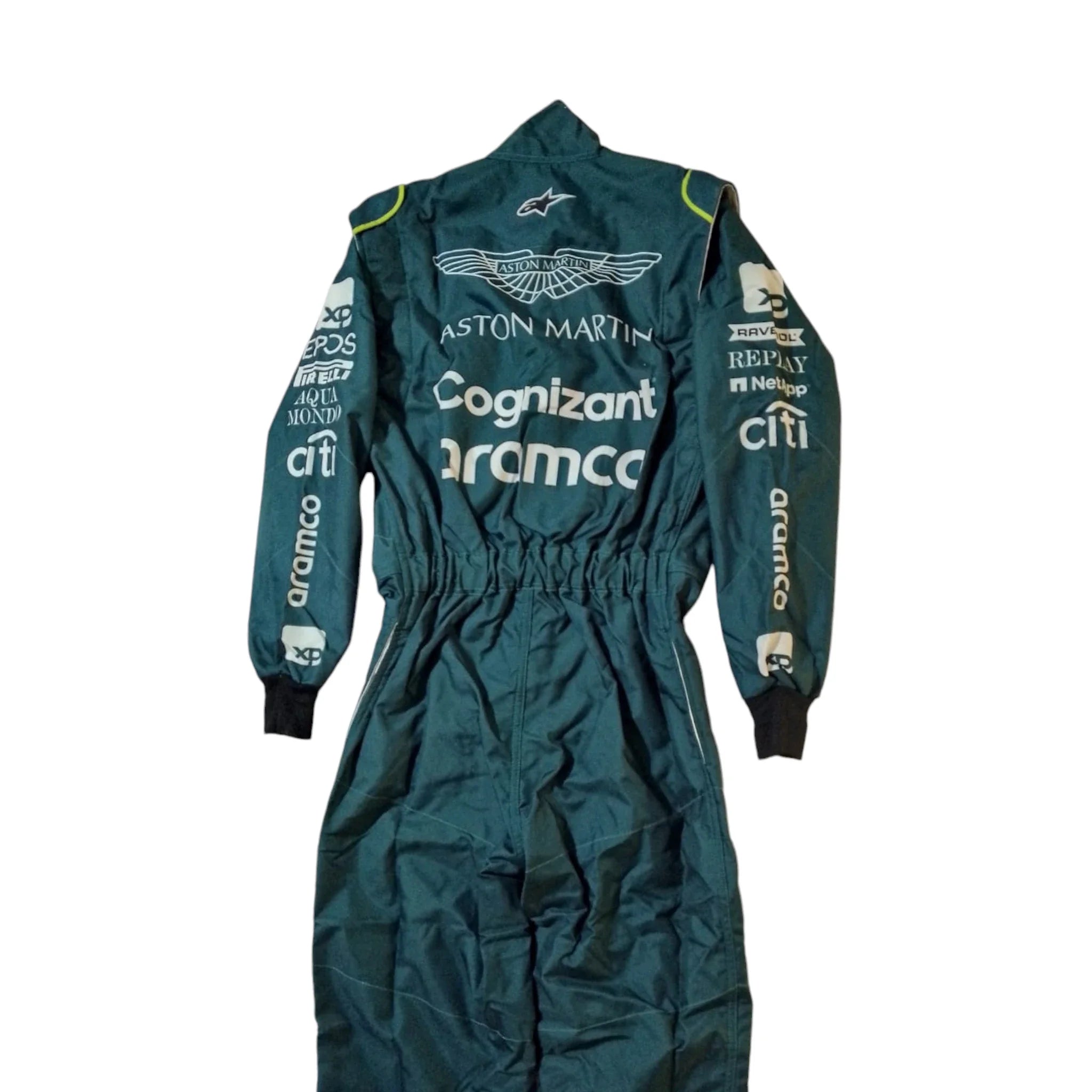 2023 Official Fernando Alonso Aston Martin F1 Race Suit