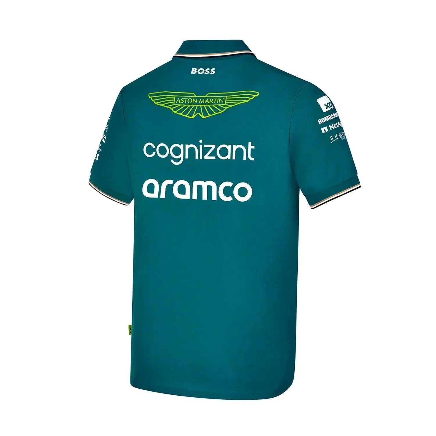 Aston Martin F1 2023 Official Team Polo Dash racegear