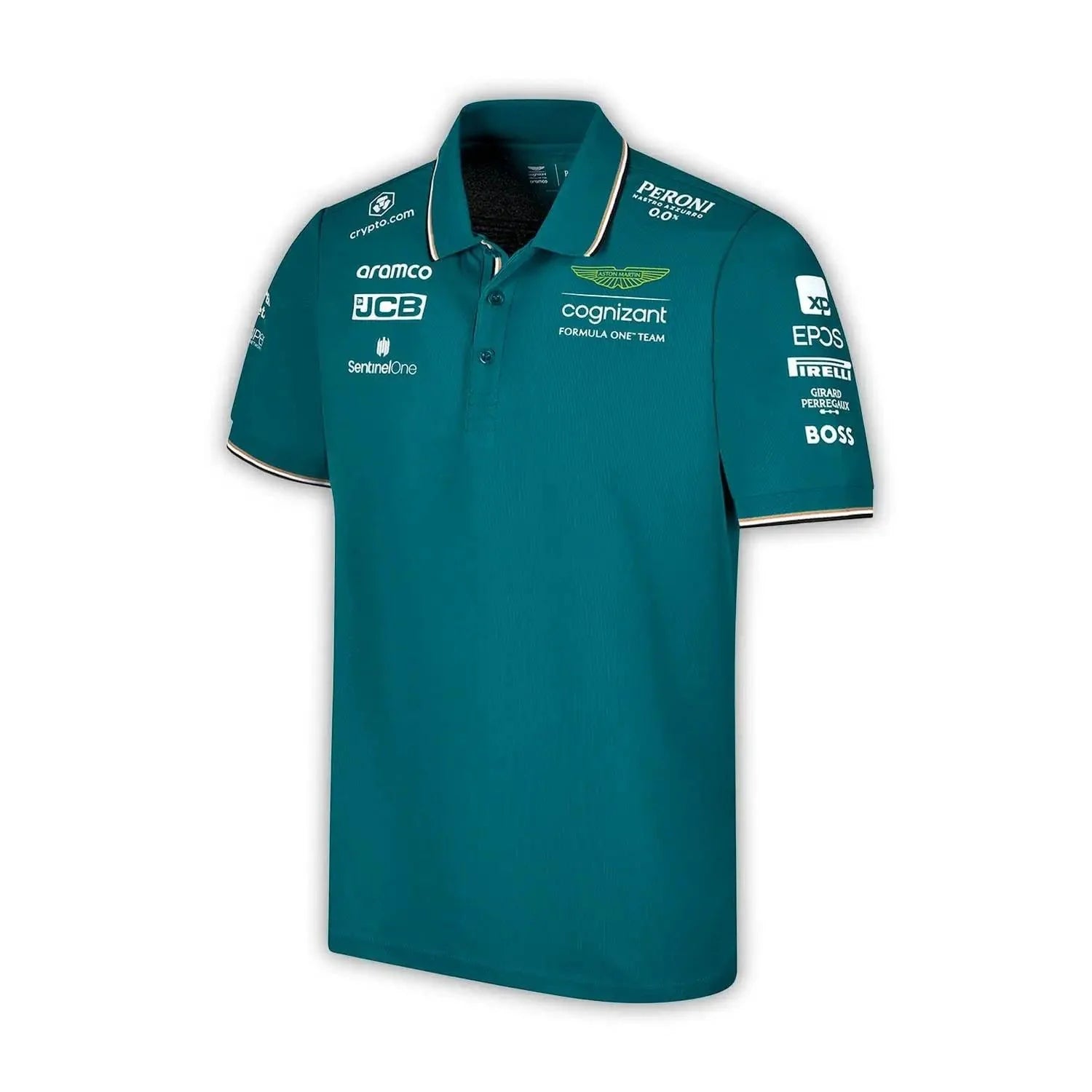 Aston Martin F1 2023 Official Team Polo Dash racegear