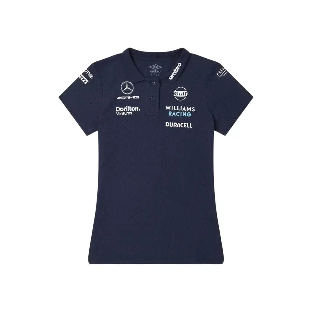 2023 Women's CVC Media Polo Navy DASH RACEGEAR