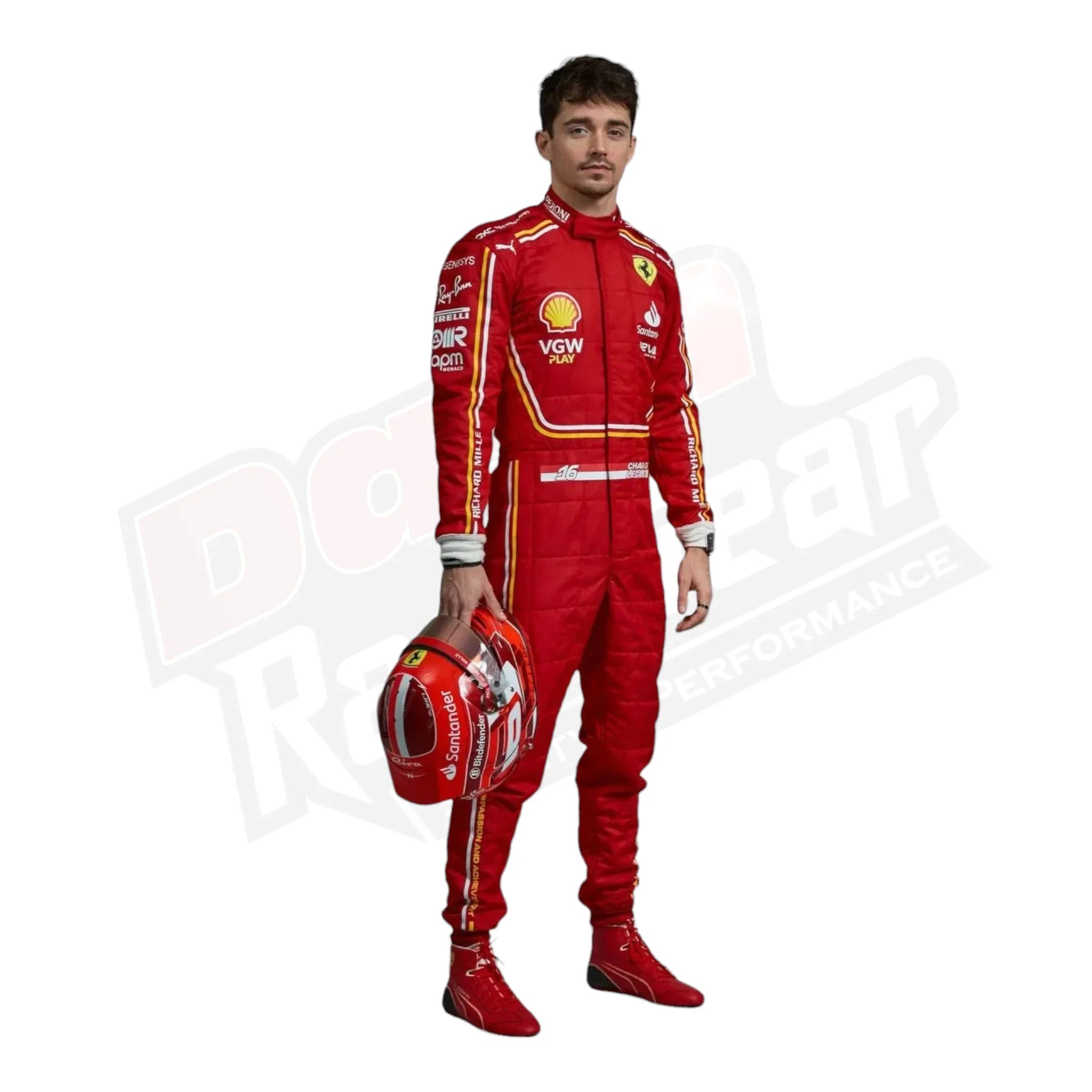 Mono de carrera Scuderia Ferrari 2024 Nuevo