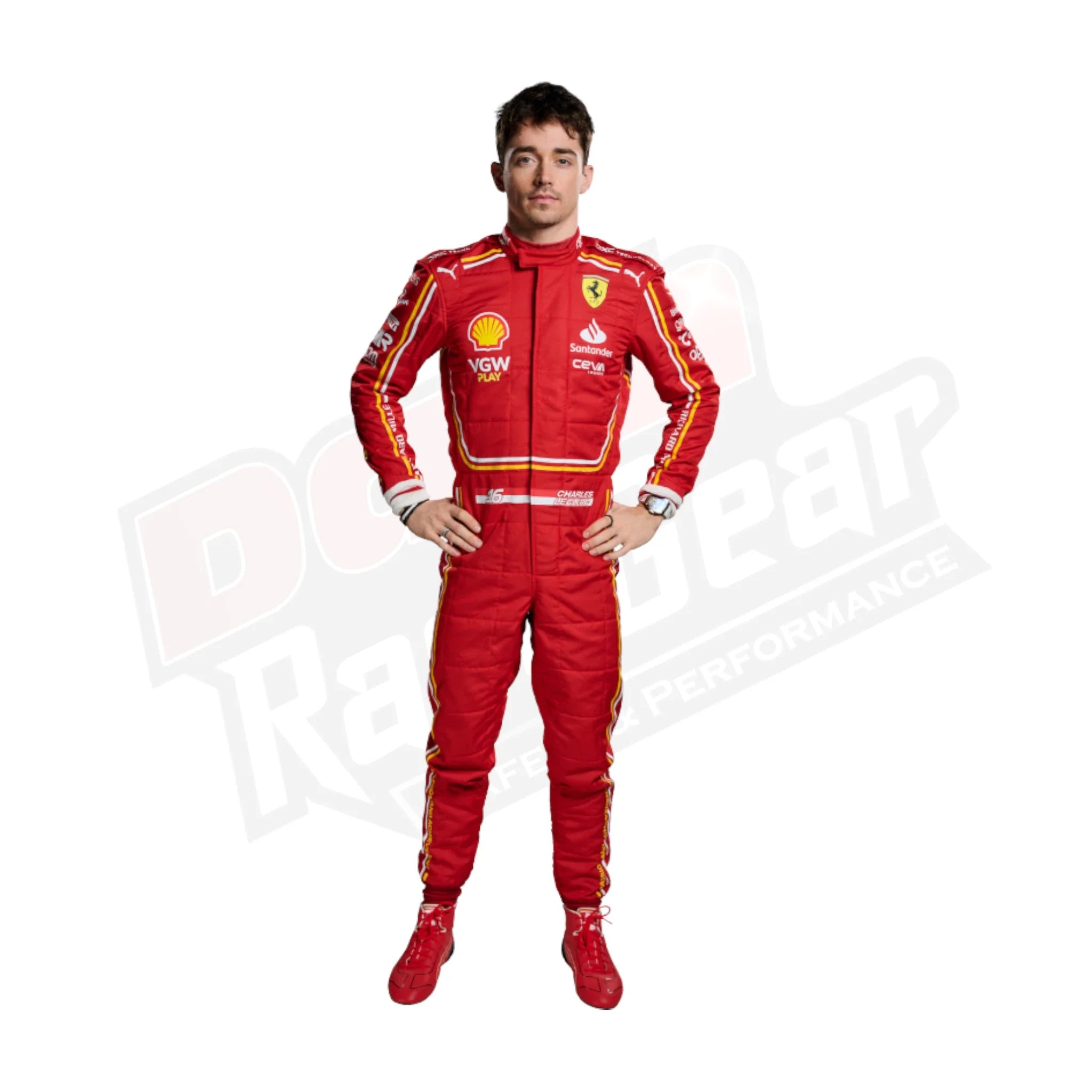 Mono de carrera Scuderia Ferrari 2024 Nuevo