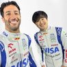 2024 Daniel Ricciardo Yuki Tsunoda F1 Team Race Suit - Las Vegas