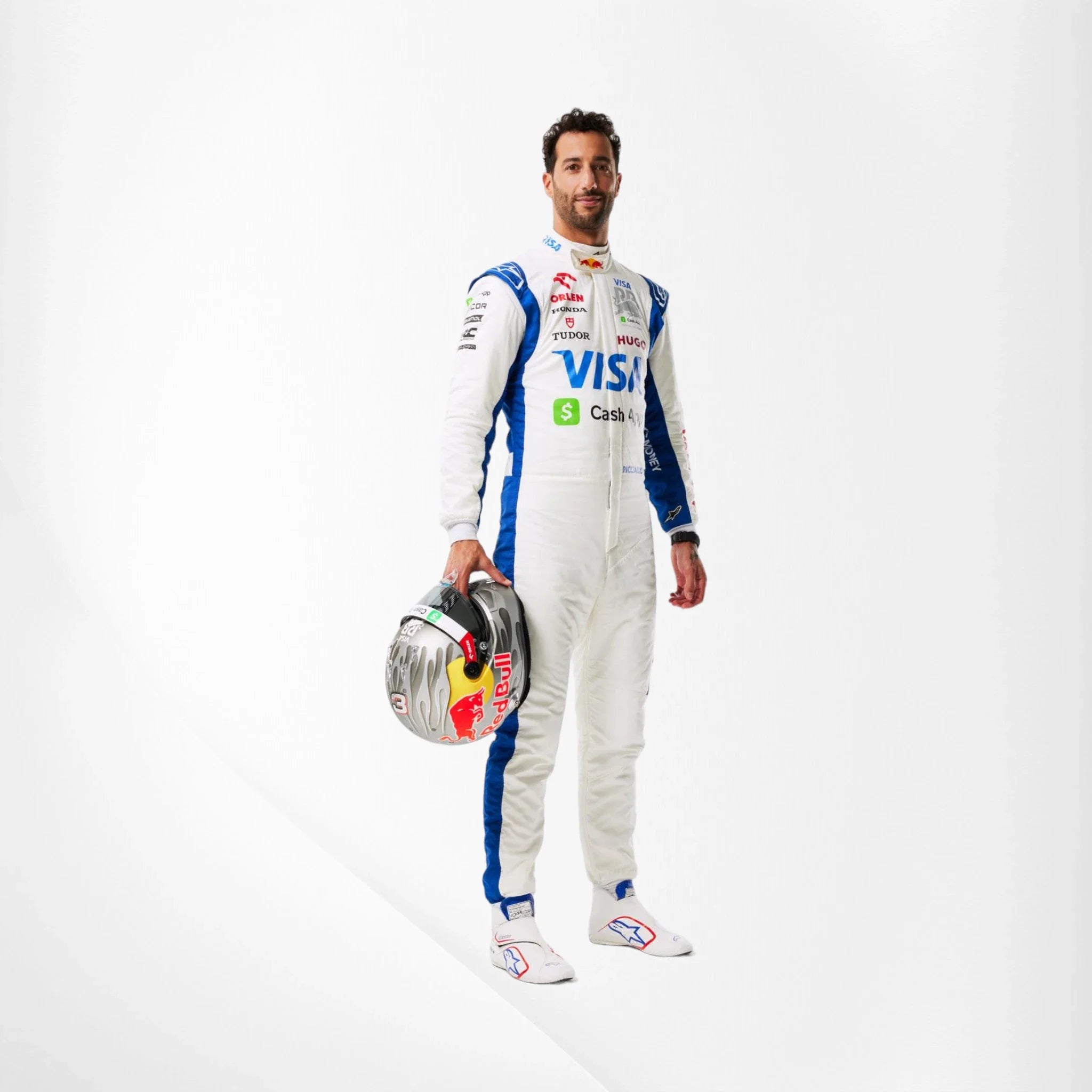 2024 Daniel Ricciardo Yuki Tsunoda F1 Team Race Suit - Las Vegas