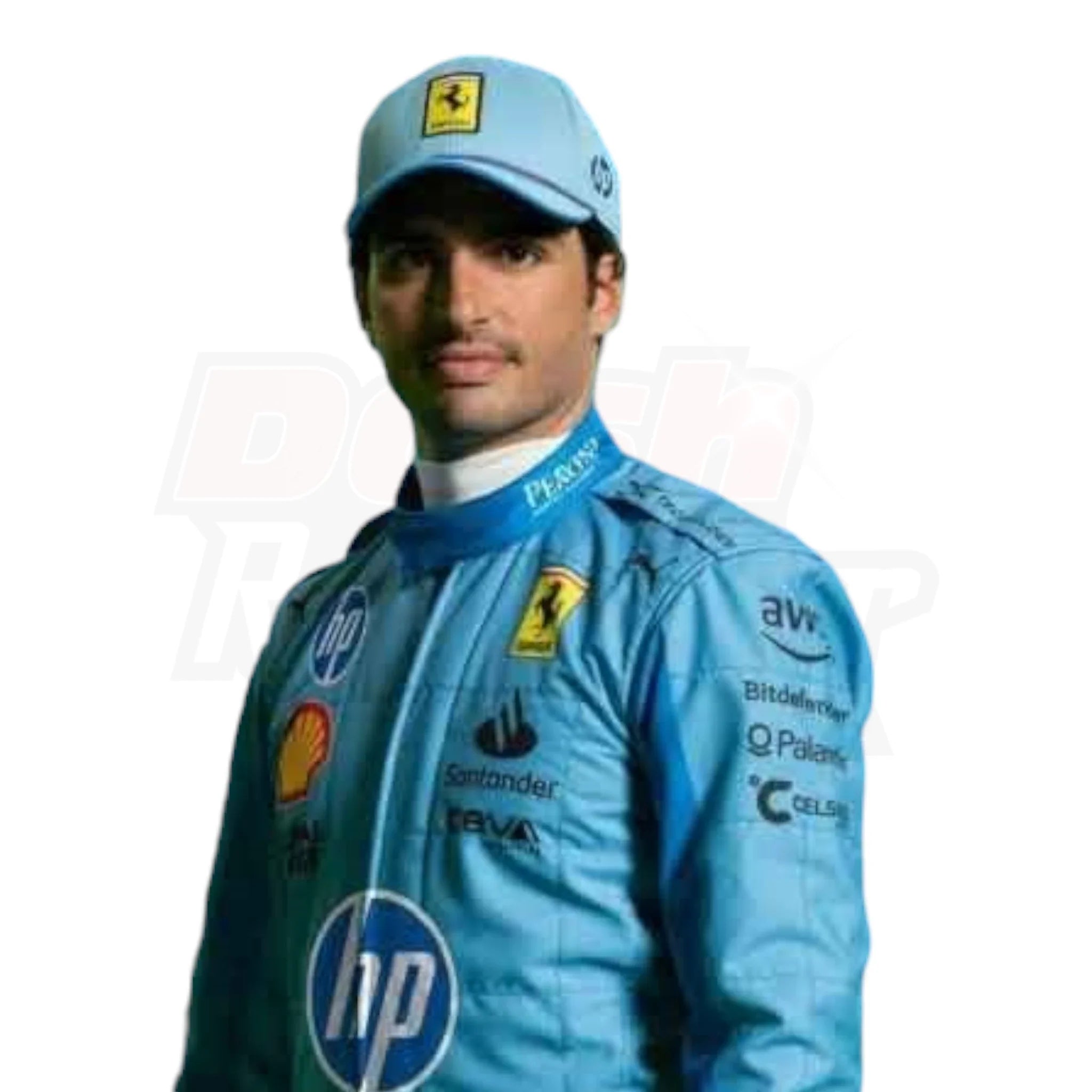 Traje de carrera de Fórmula 1 Scuderia Ferrari HP Miami Grand Prix 2024