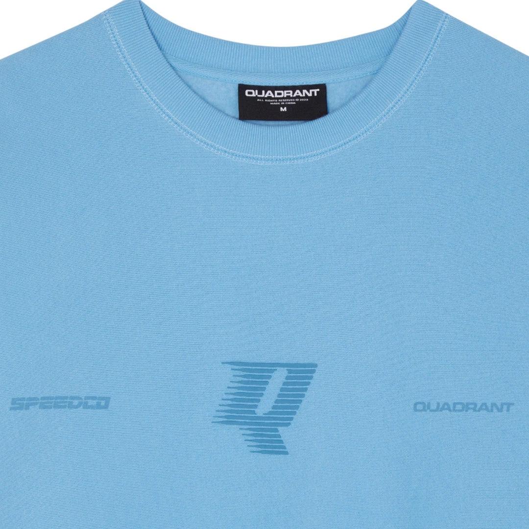 AQUATIC BLUE SPEEDCO CREW NECK Dash racegear