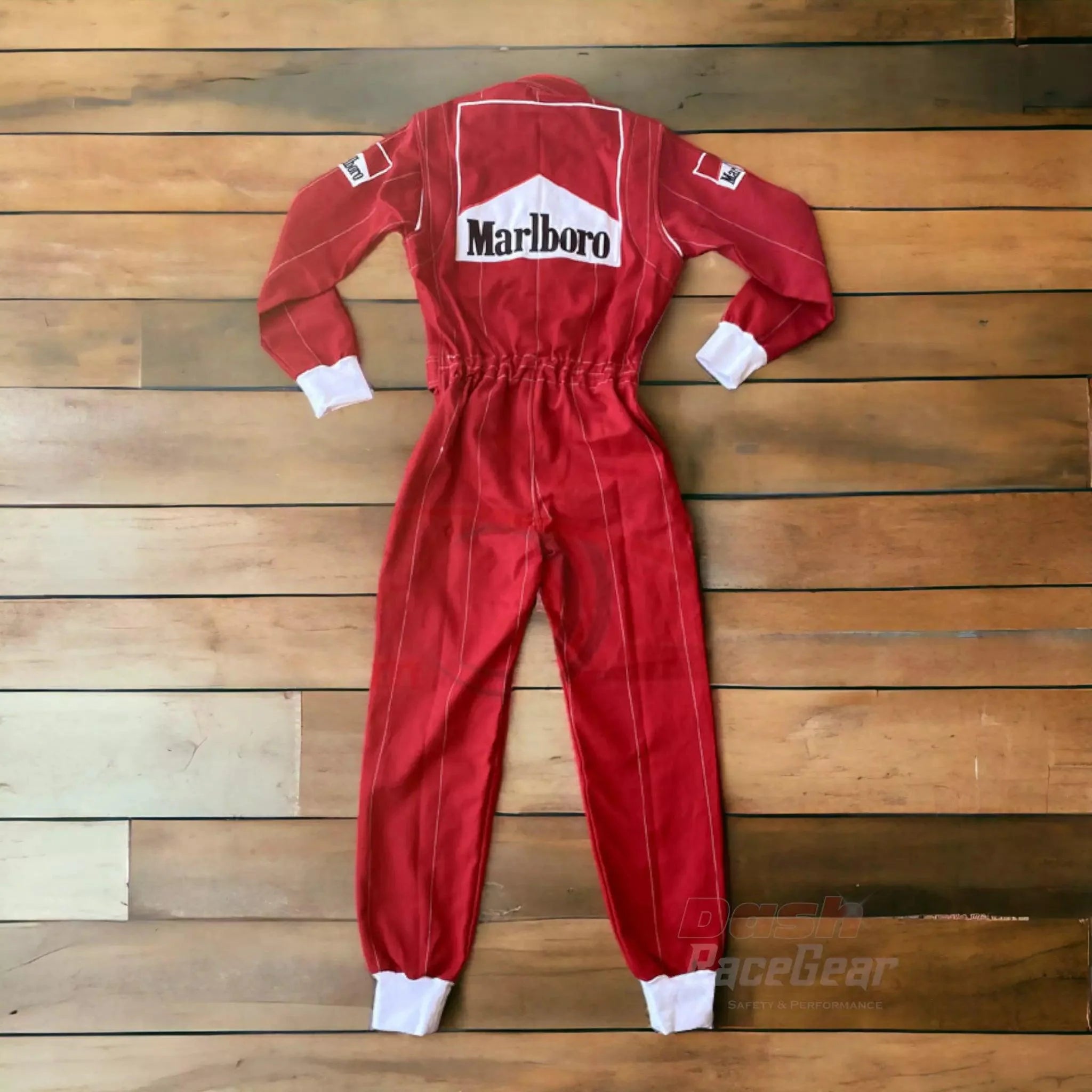 Alain Prost 1990 Ferrari F1 Embroidered Racing Suit - Dash Racegear