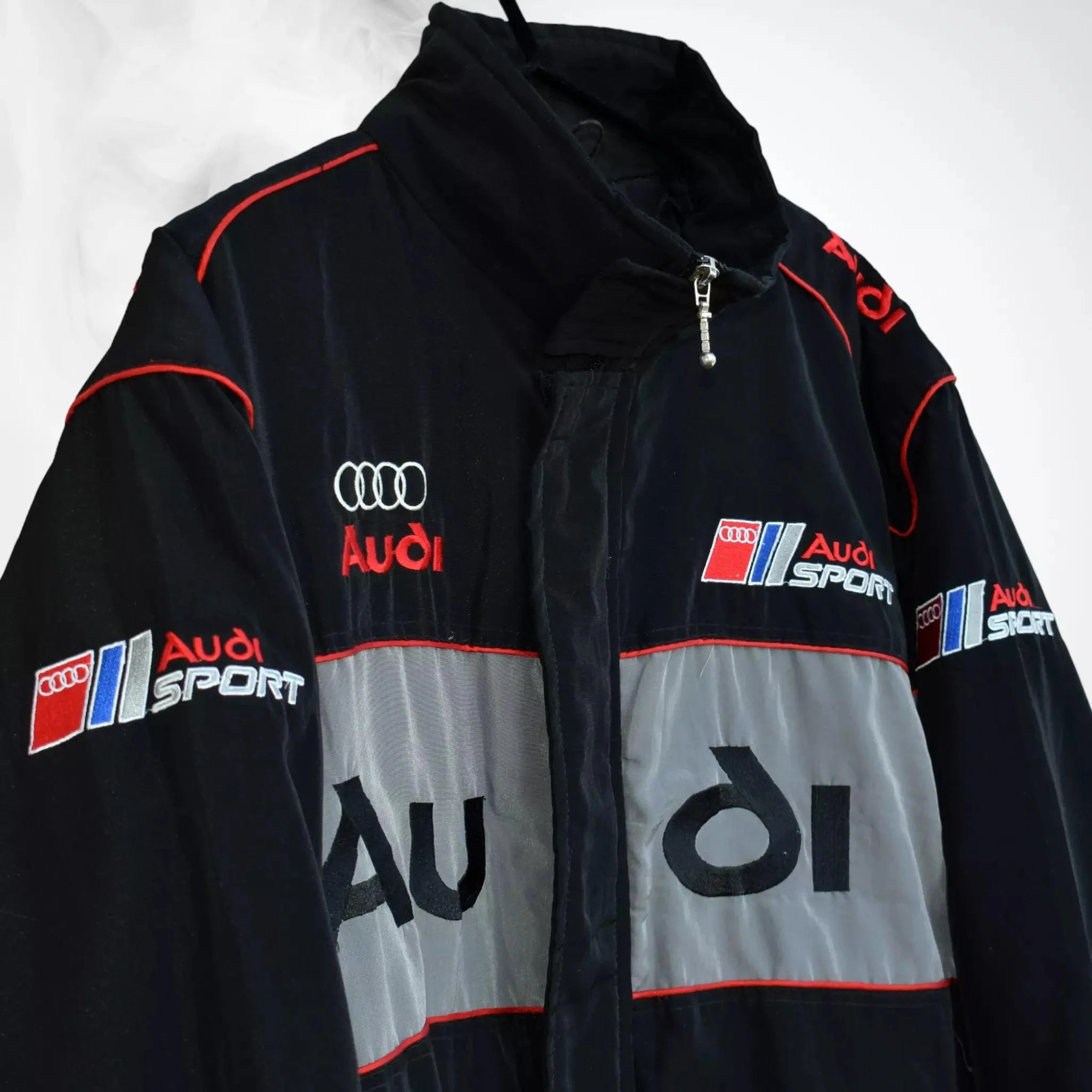 Vintage Audi Racing Bomber Jacket Dash Racegear